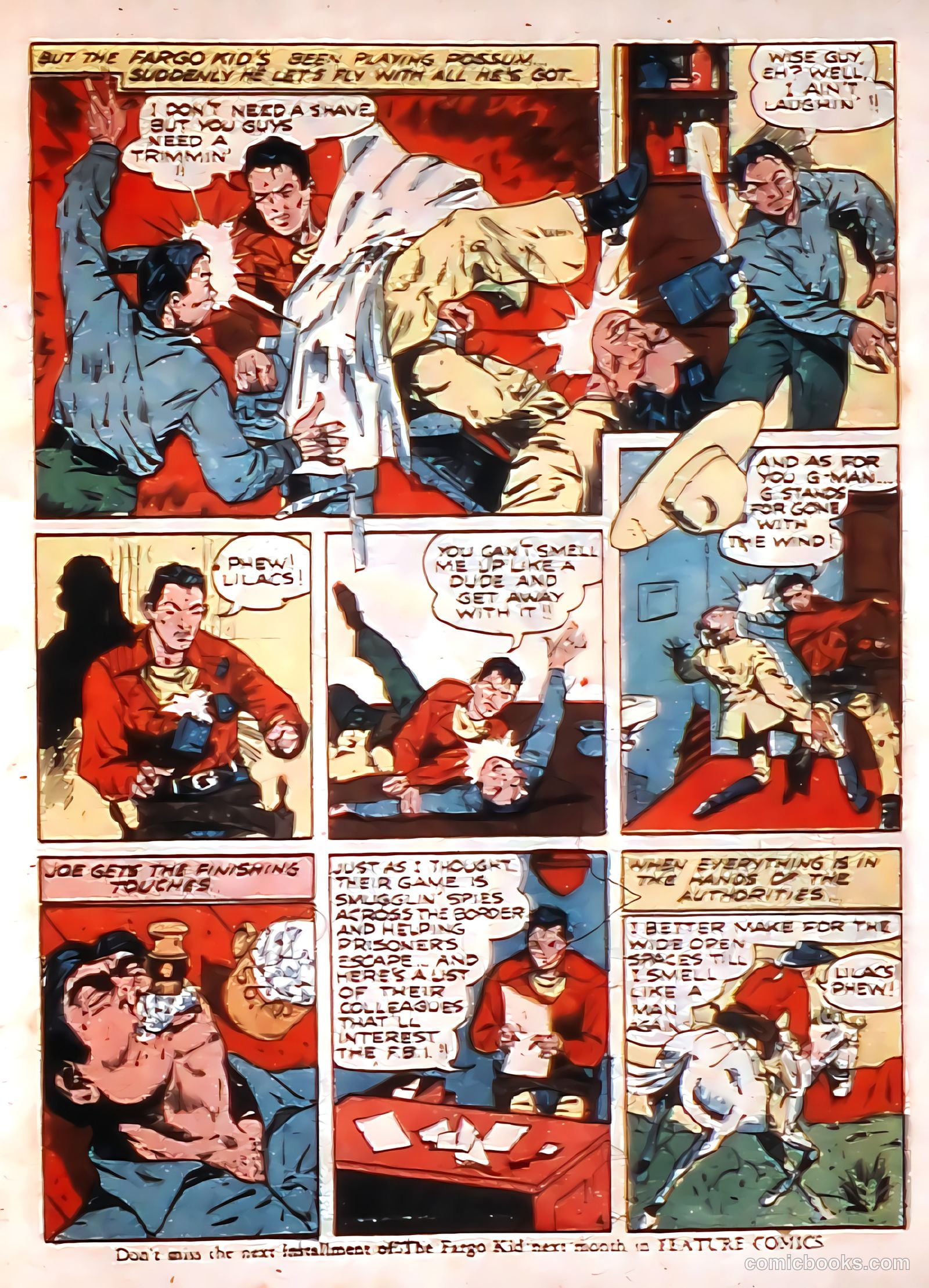 Feature Comics #61 (1942) — page 33 of 68