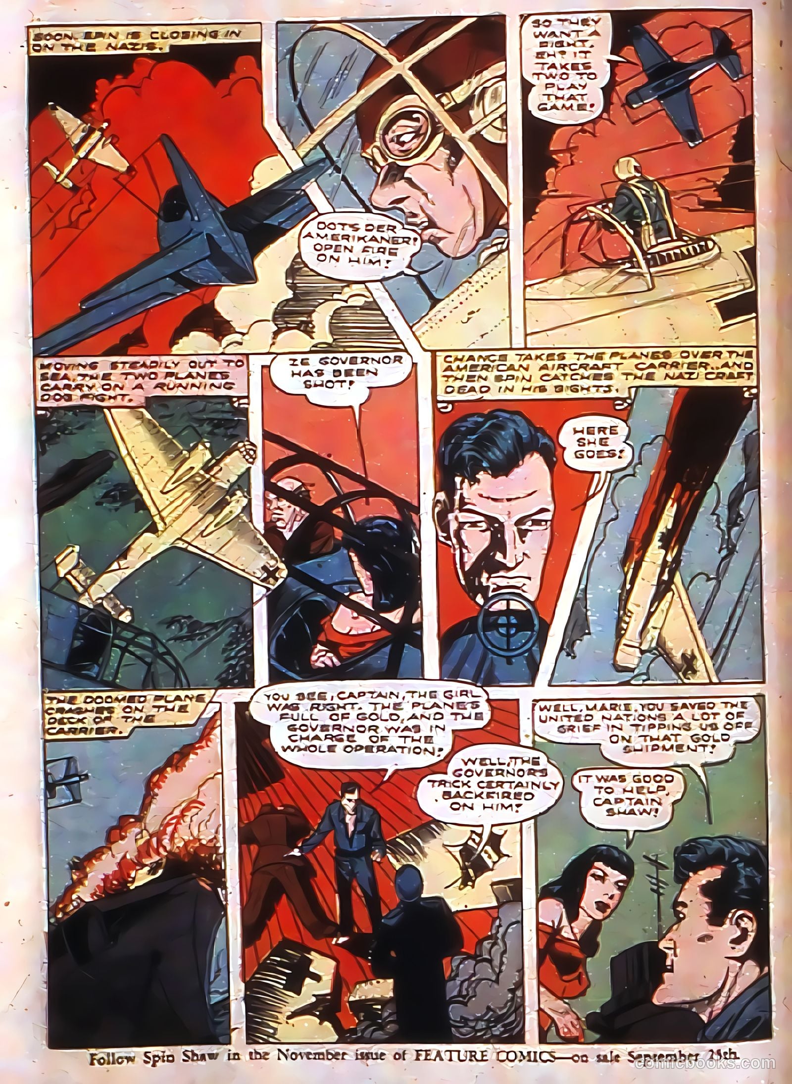 Feature Comics #61 (1942) — page 66 of 68