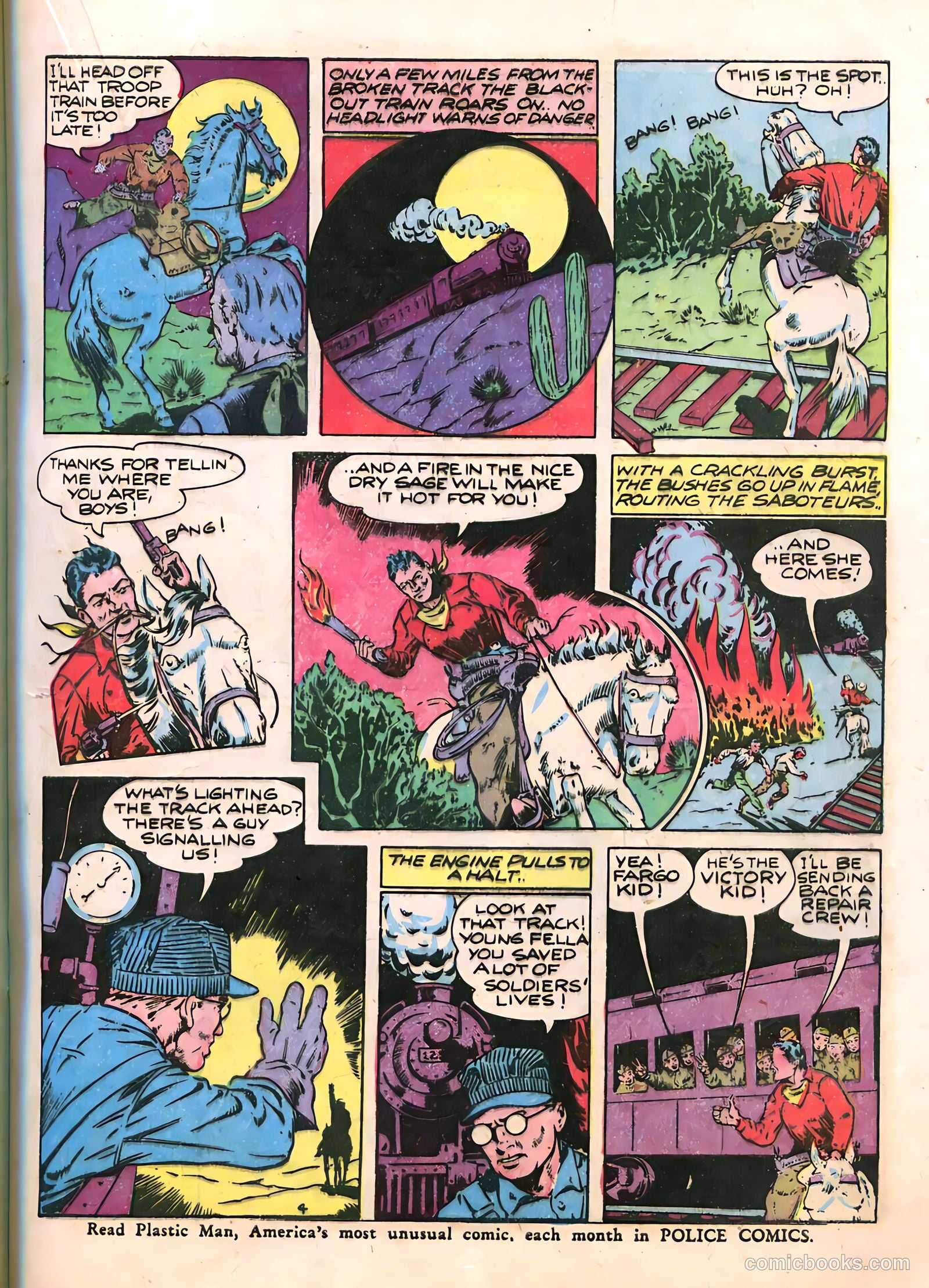 Feature Comics #62 (1942) — page 33 of 68