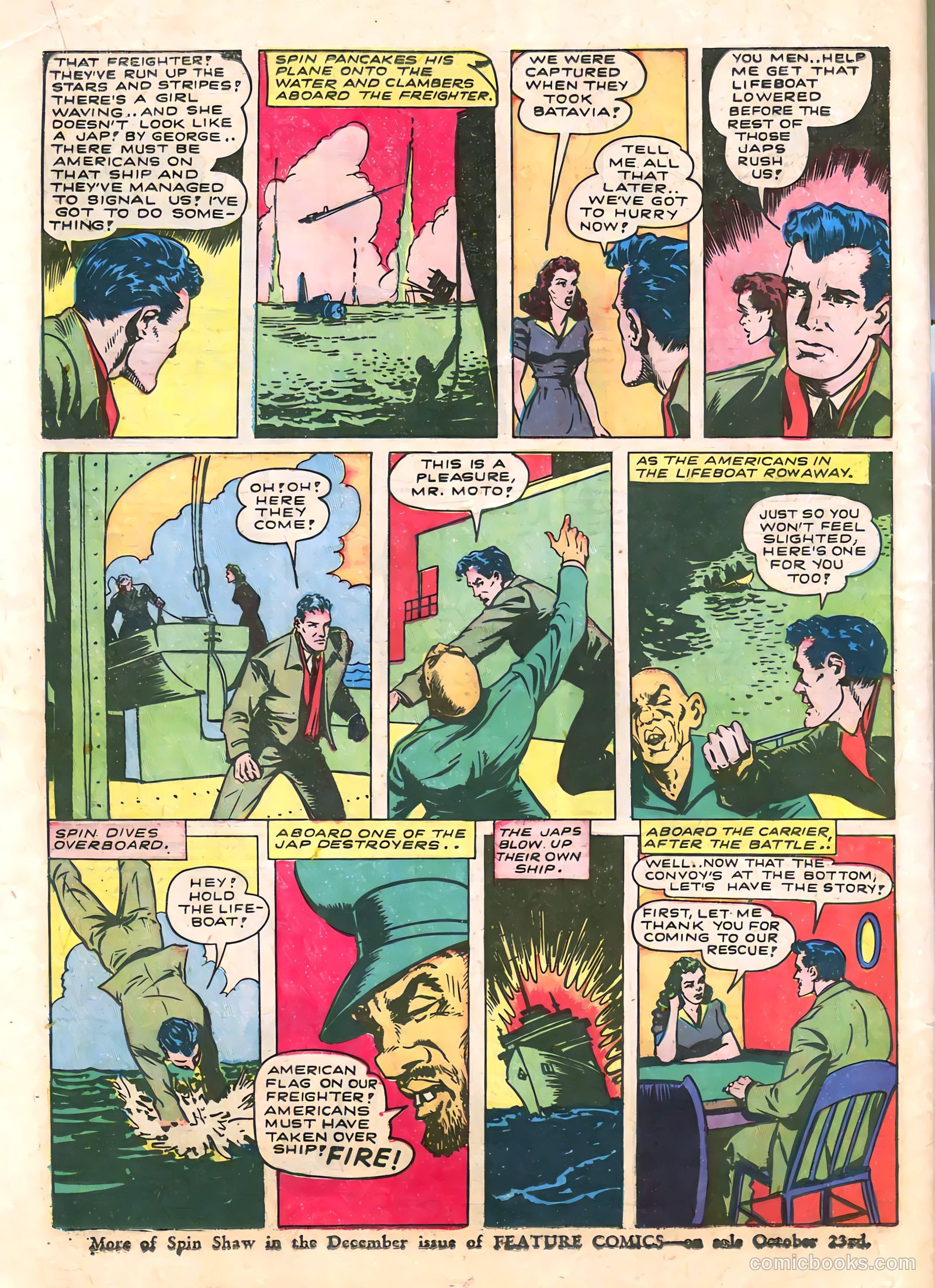 Feature Comics #62 (1942) — page 66 of 68