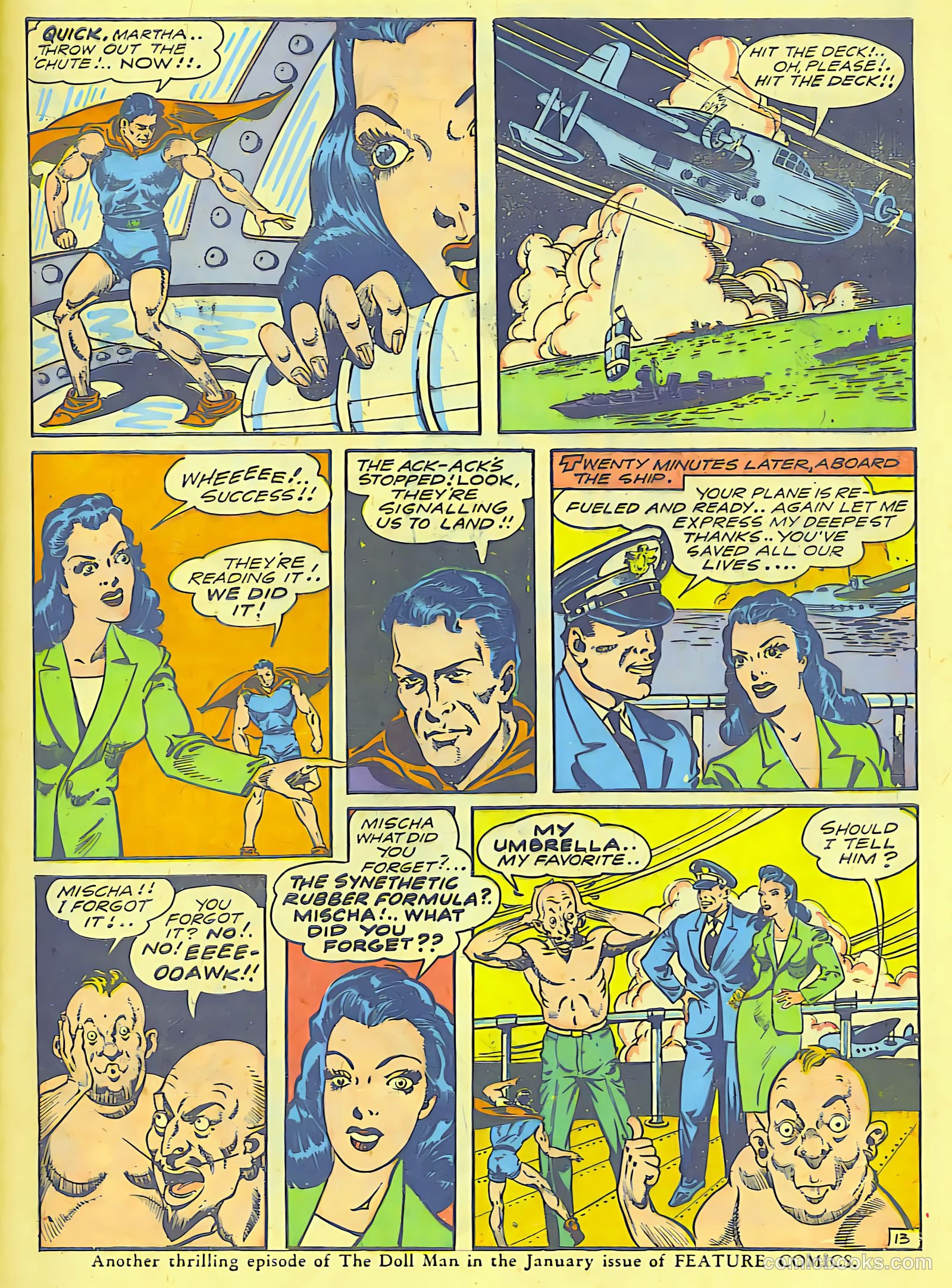 Feature Comics #63 (1942) — page 15 of 68