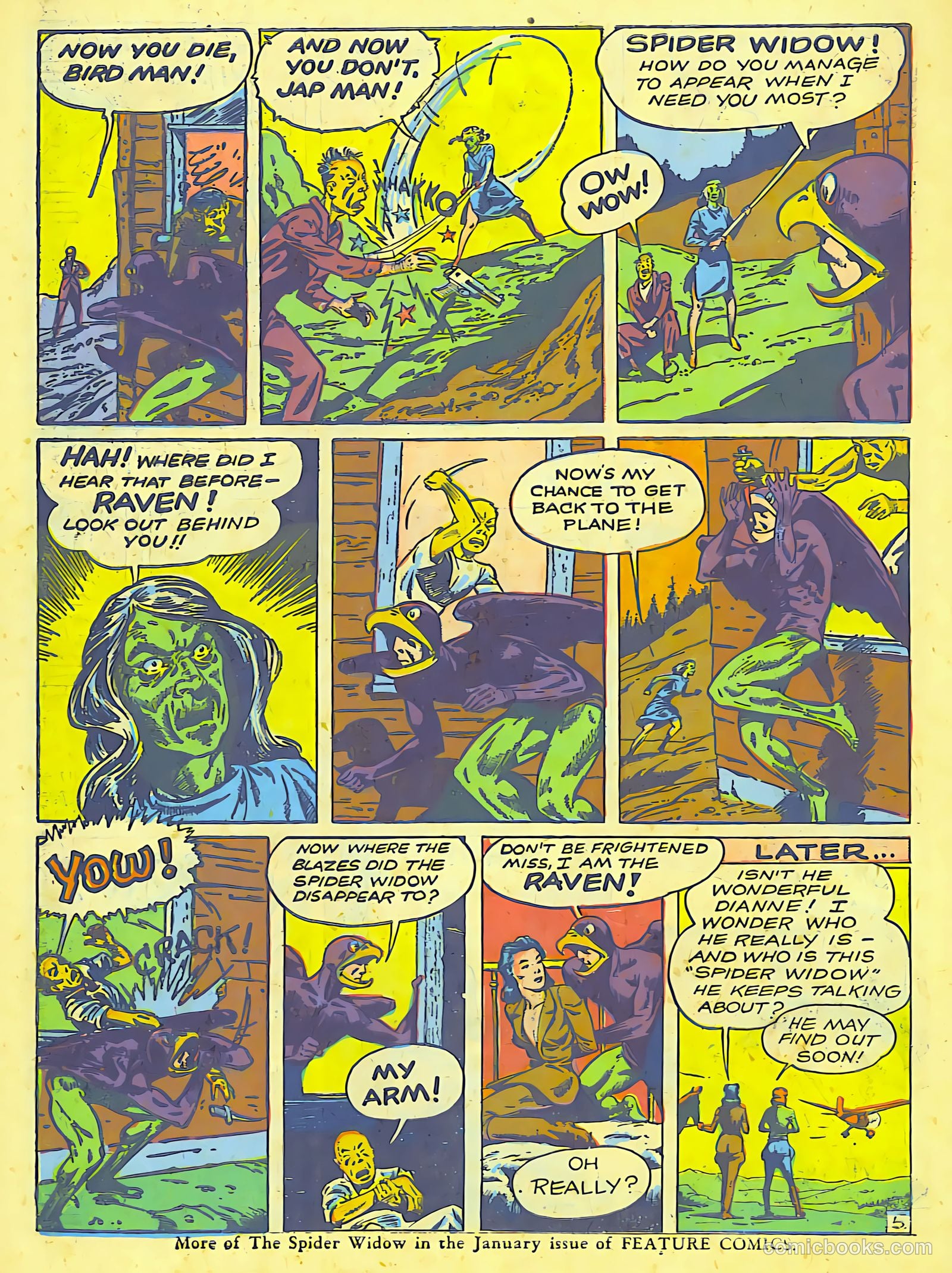 Feature Comics #63 (1942) — page 58 of 68