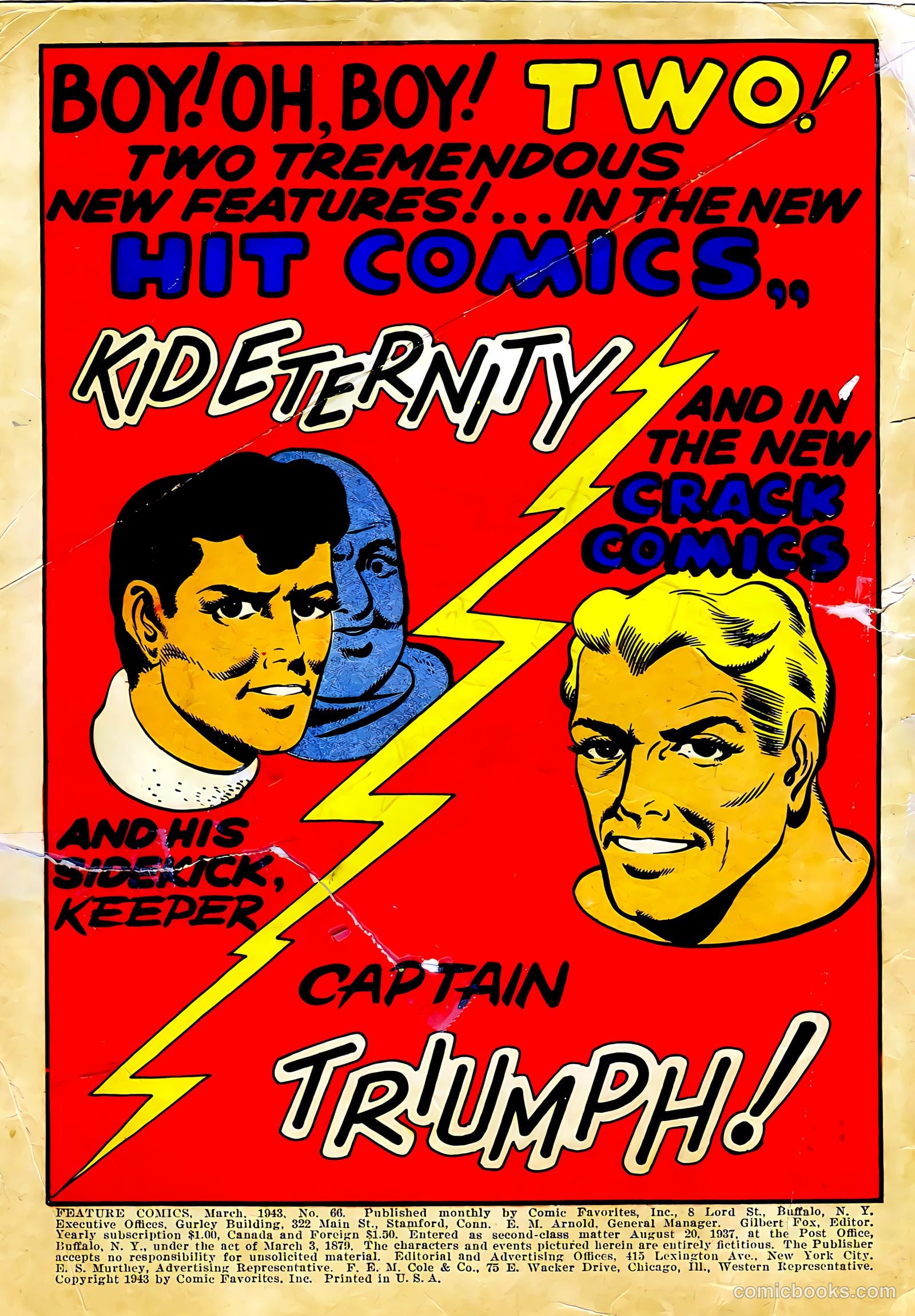 Feature Comics #66 (1943) — page 3 of 69