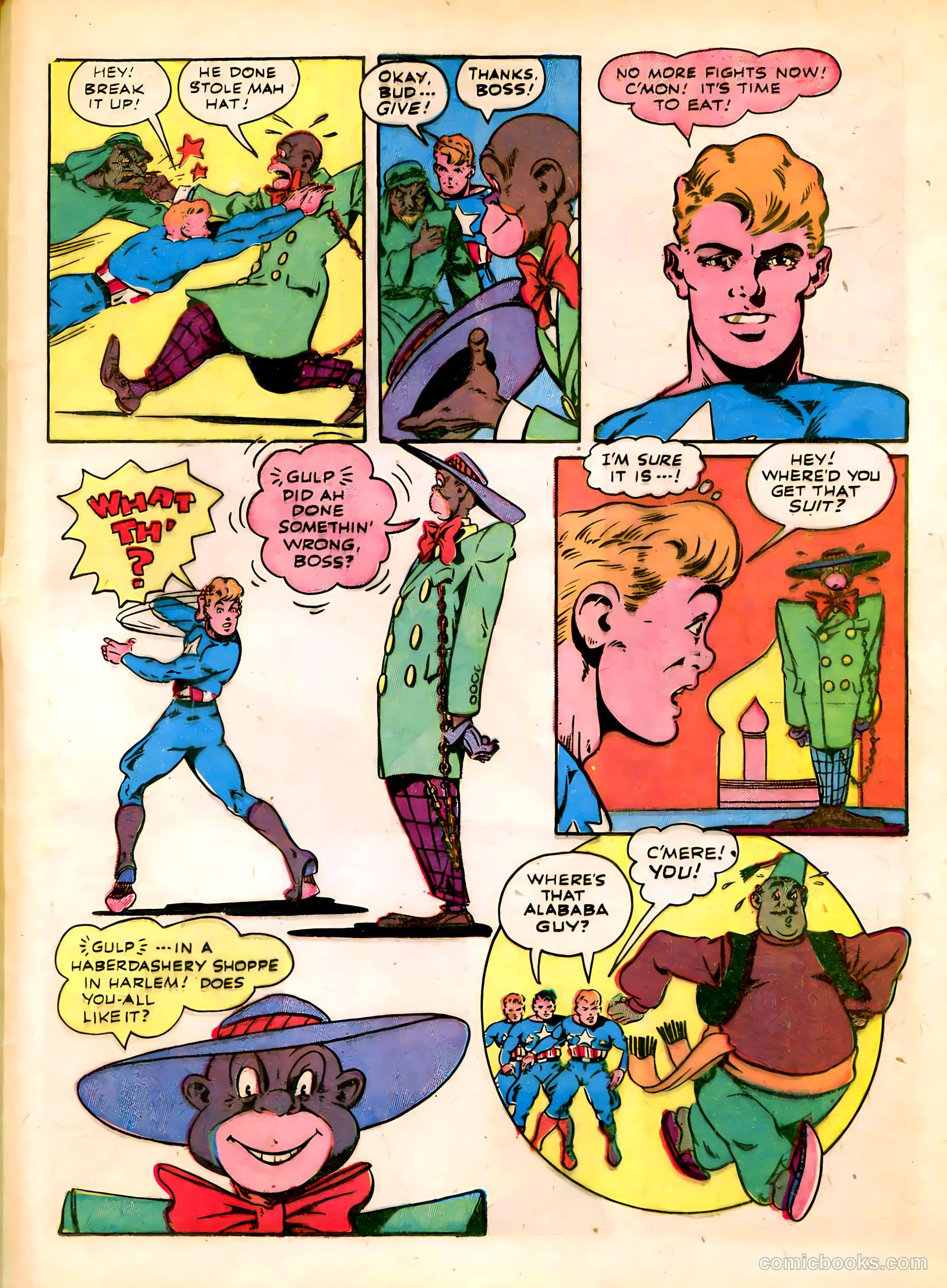 Feature Comics #66 (1943) — page 64 of 69