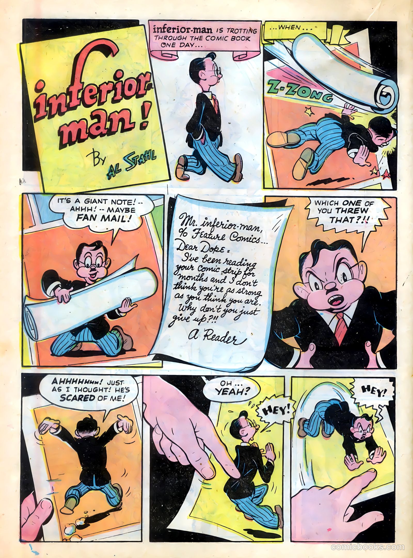 Feature Comics #67 (1943) — page 32 of 68