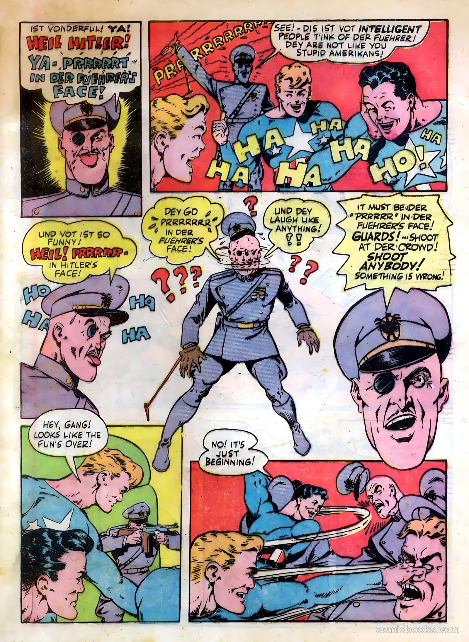 Feature Comics #67 (1943) — page 65 of 68