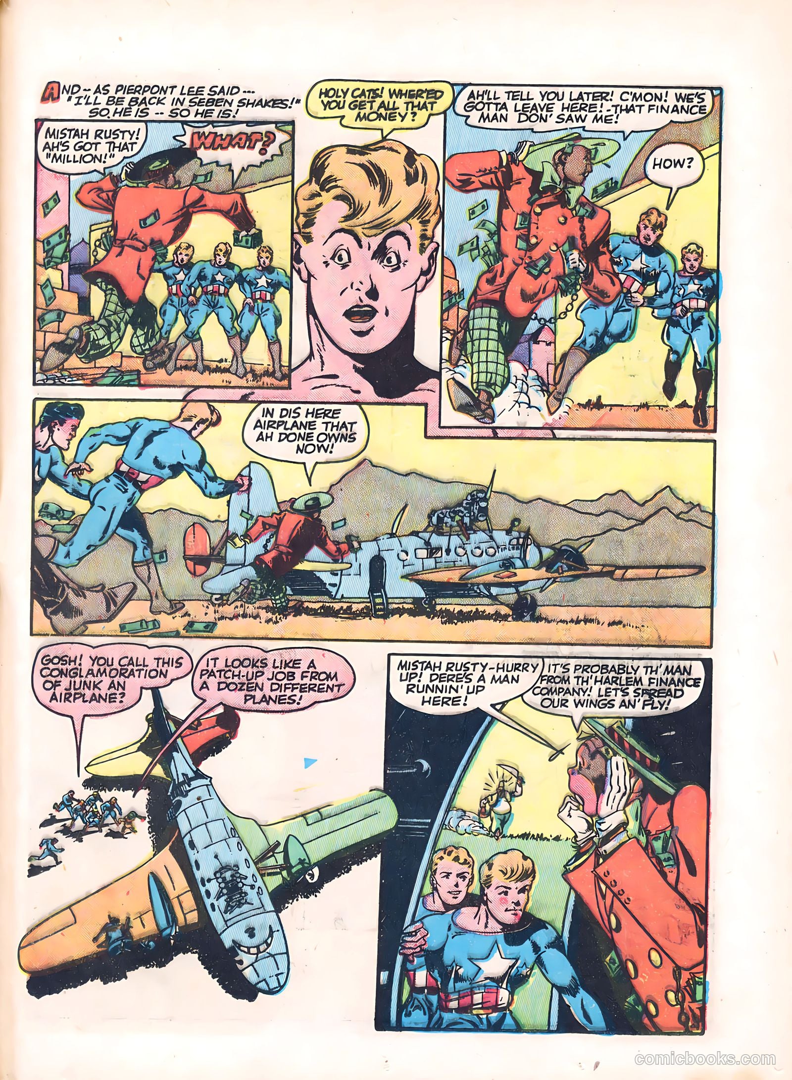Feature Comics #68 (1943) — page 61 of 68