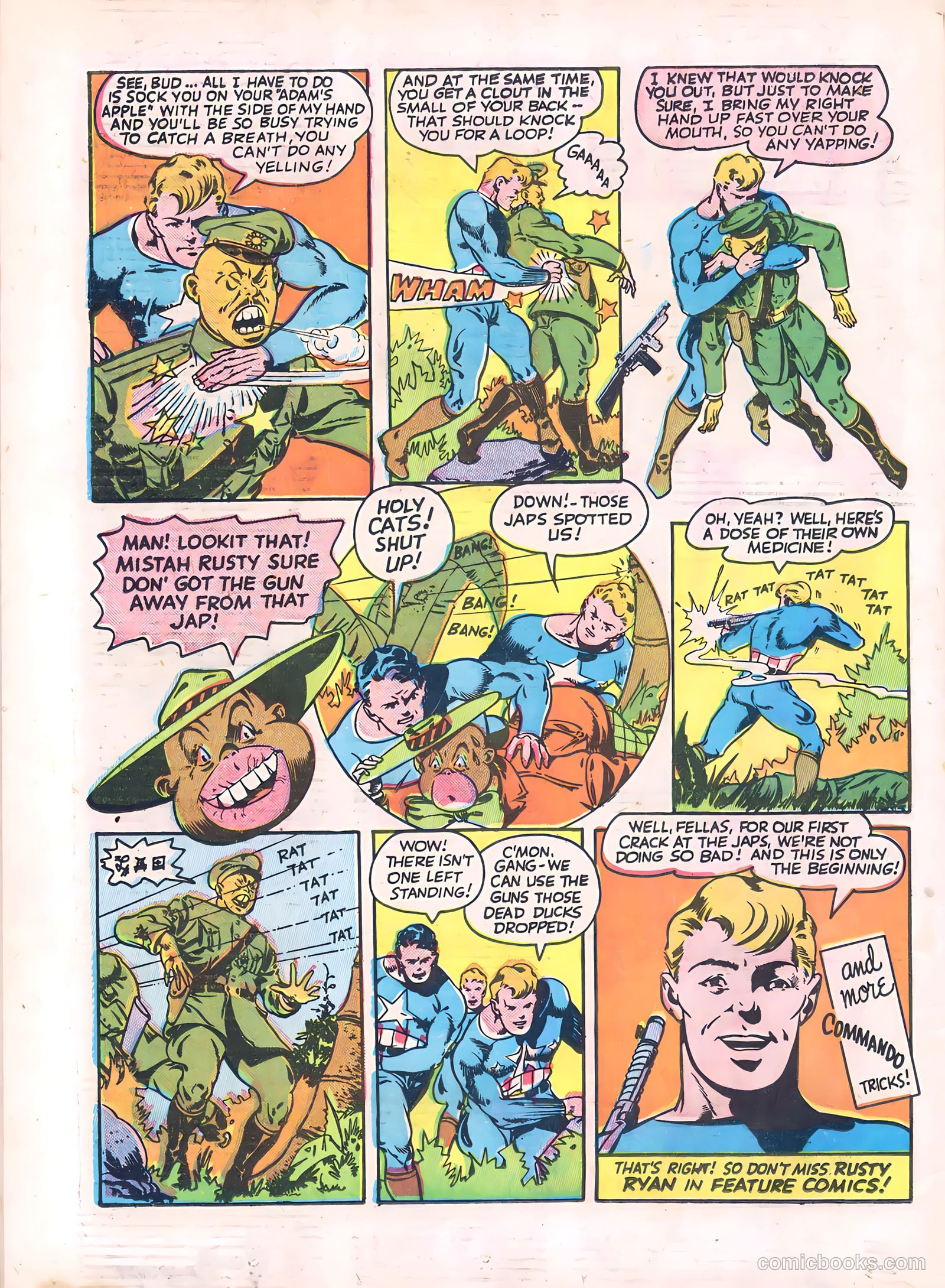 Feature Comics #68 (1943) — page 66 of 68
