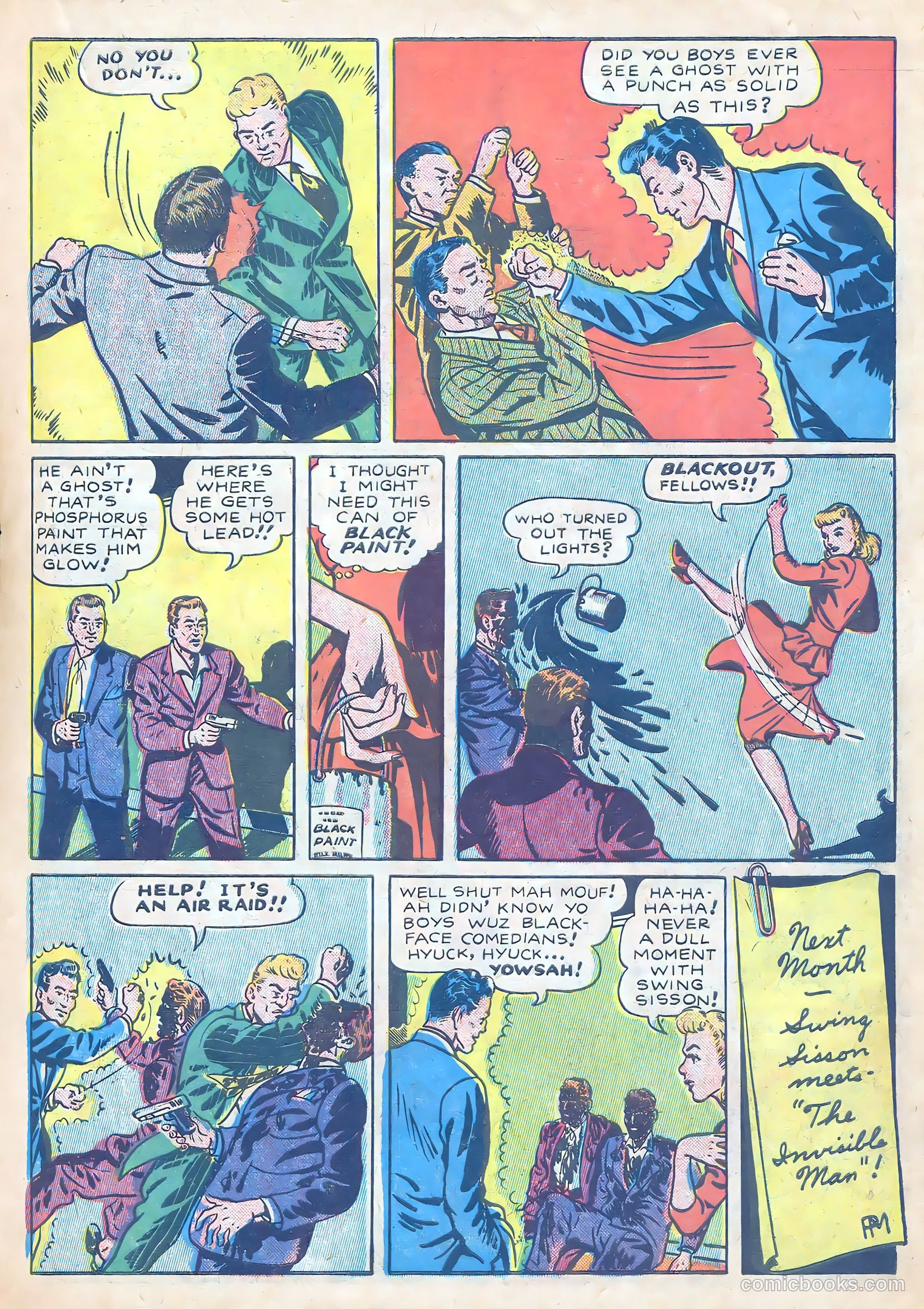 Feature Comics #71 (1943) — page 33 of 68