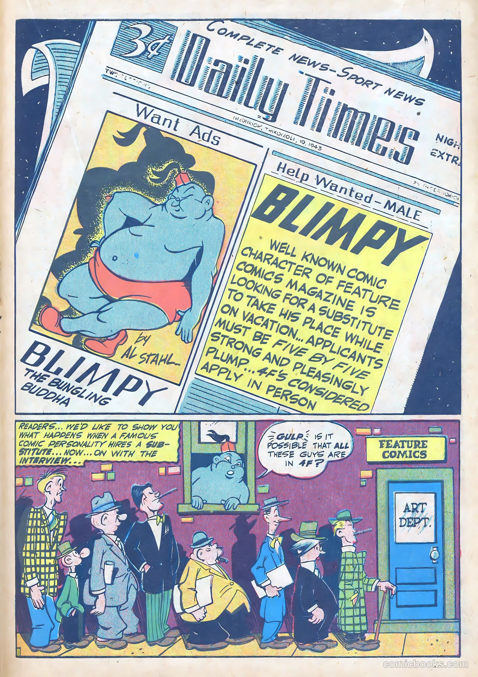 Feature Comics #71 (1943) — page 37 of 68