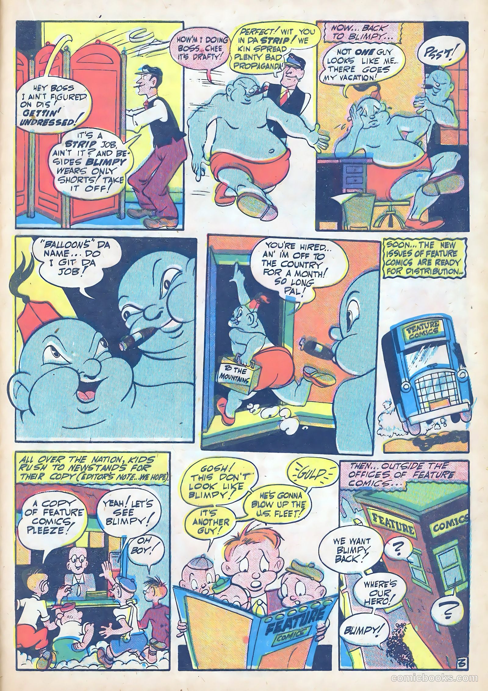 Feature Comics #71 (1943) — page 39 of 68