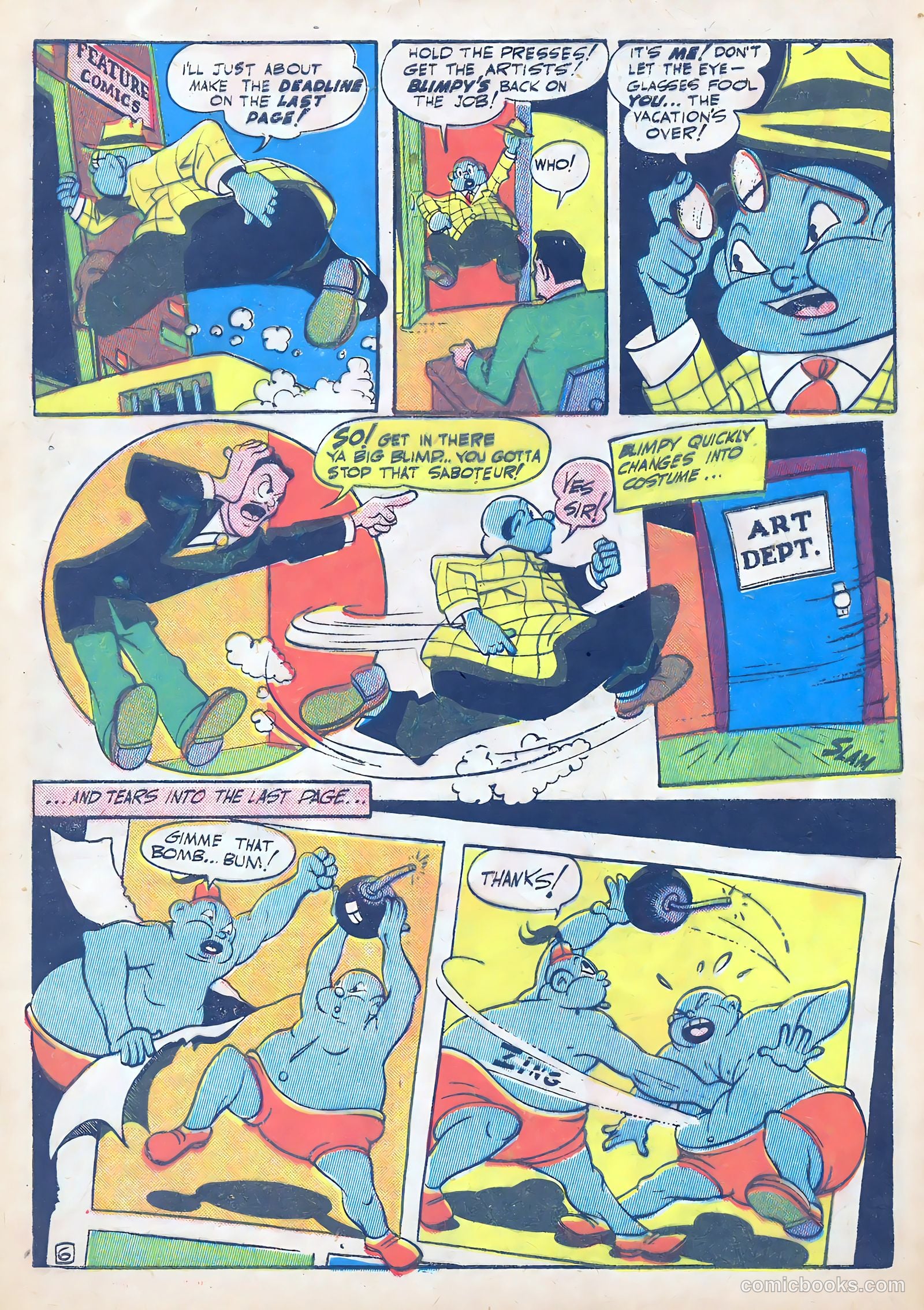 Feature Comics #71 (1943) — page 42 of 68
