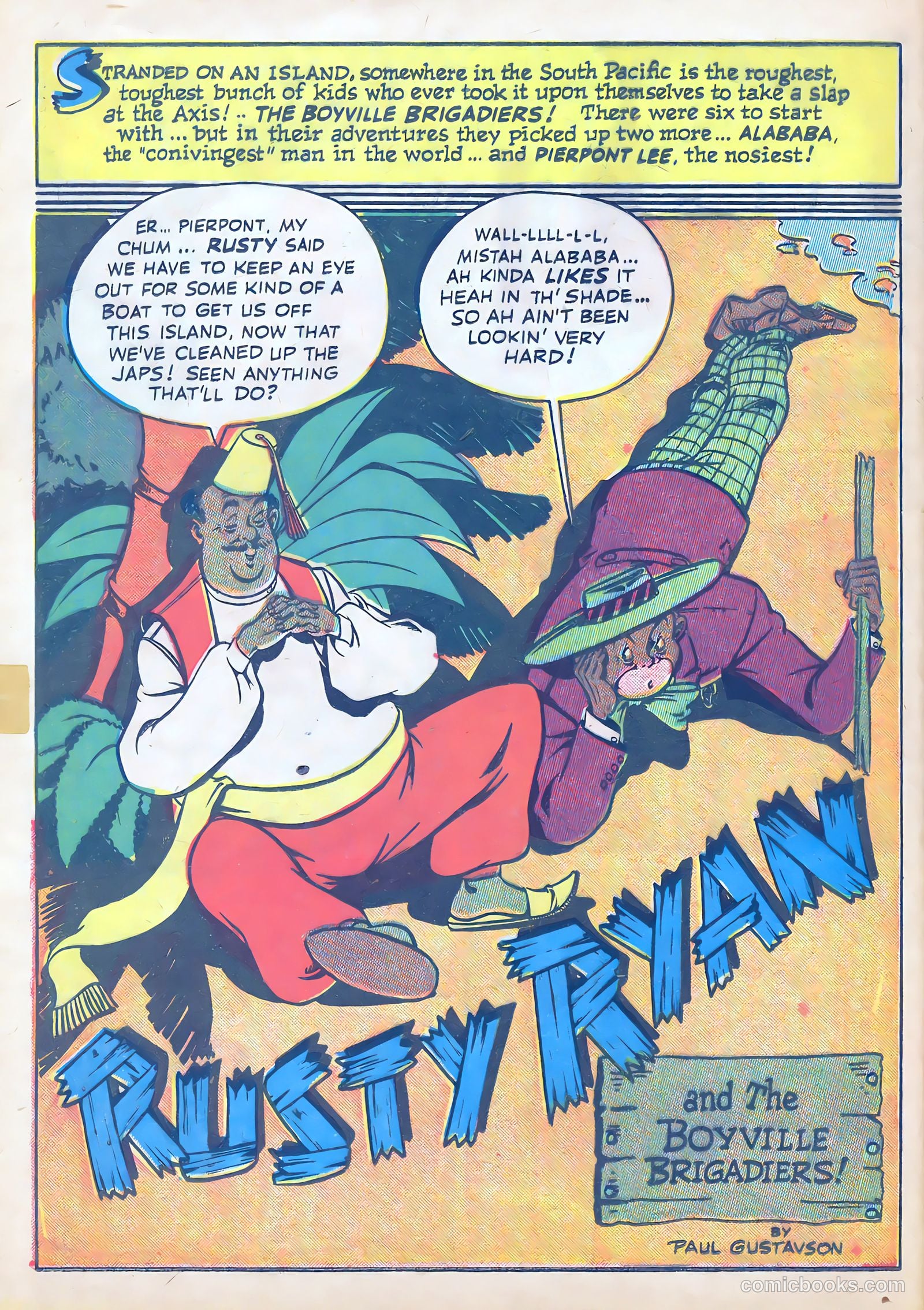 Feature Comics #71 (1943) — page 58 of 68
