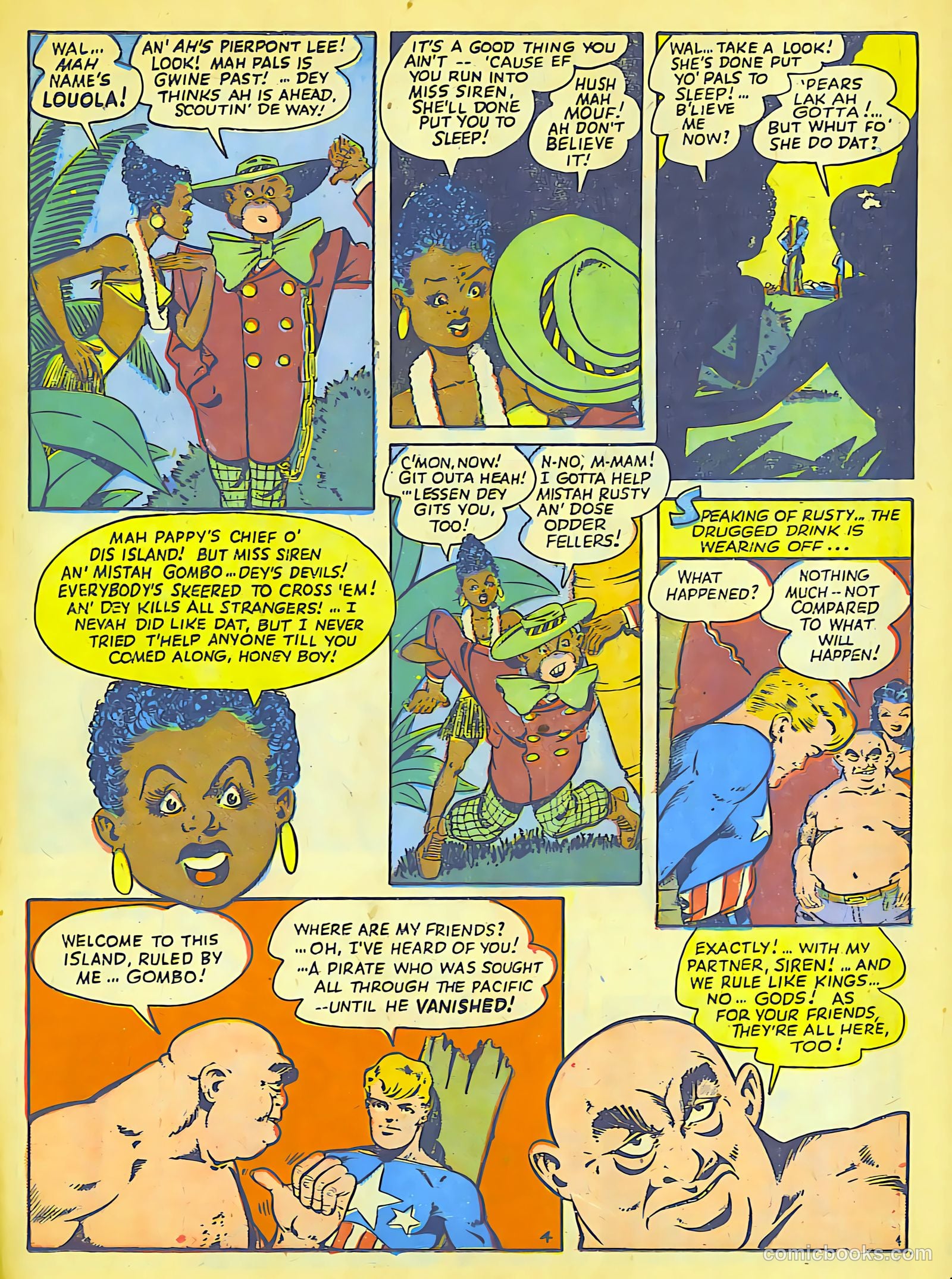 Feature Comics #72 (1943) — page 58 of 63