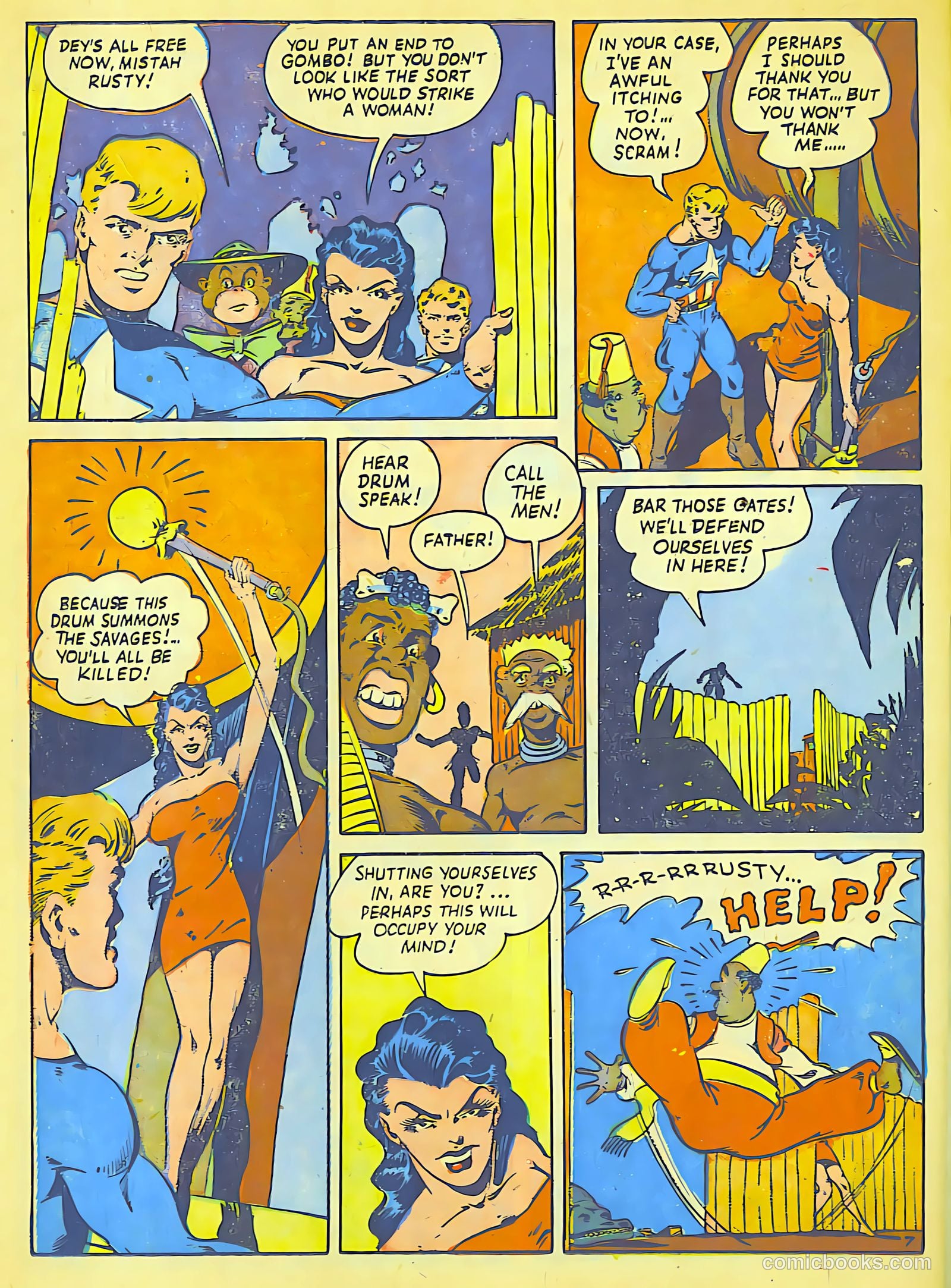 Feature Comics #72 (1943) — page 61 of 63