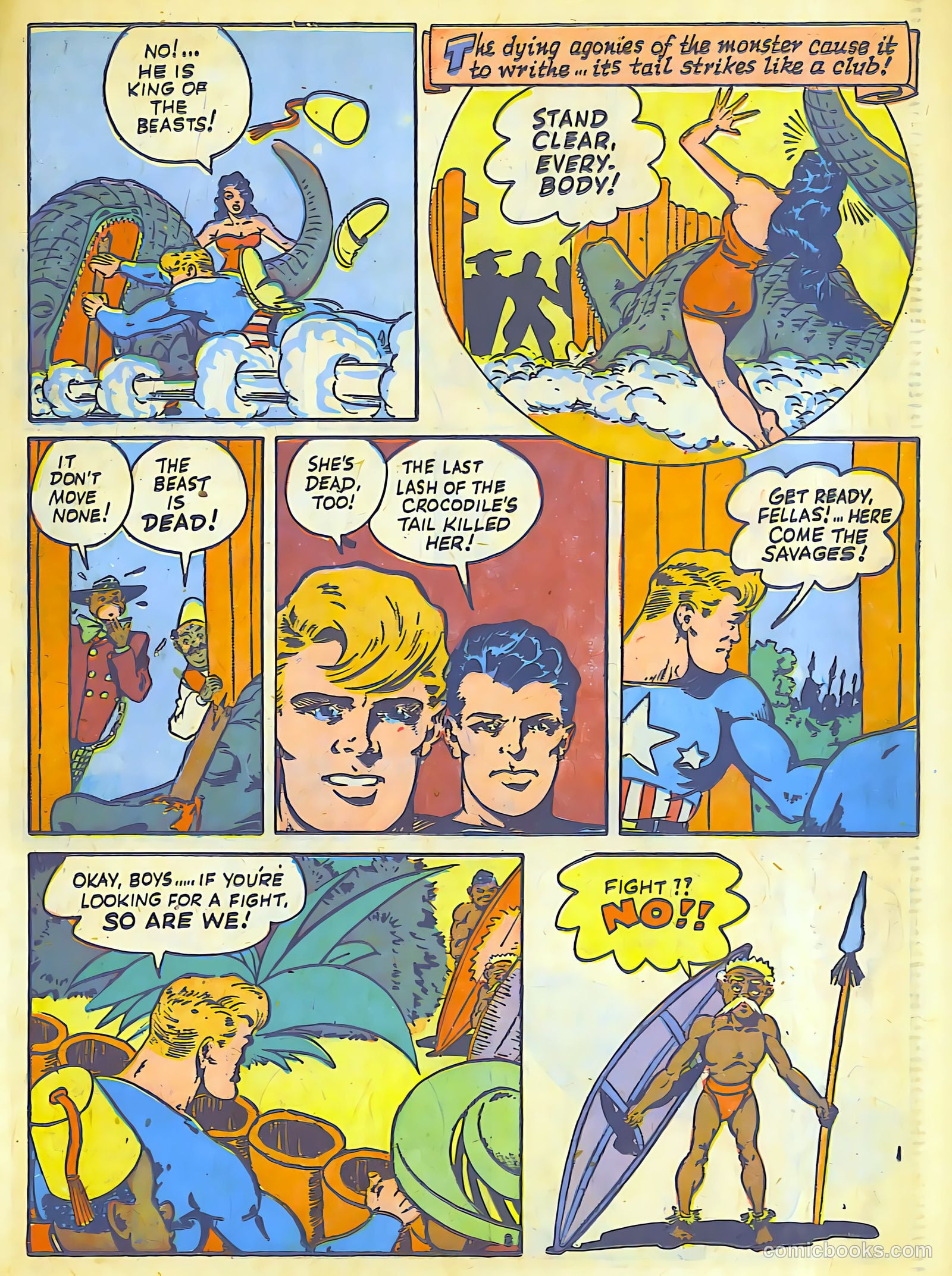 Feature Comics #72 (1943) — page 62 of 63
