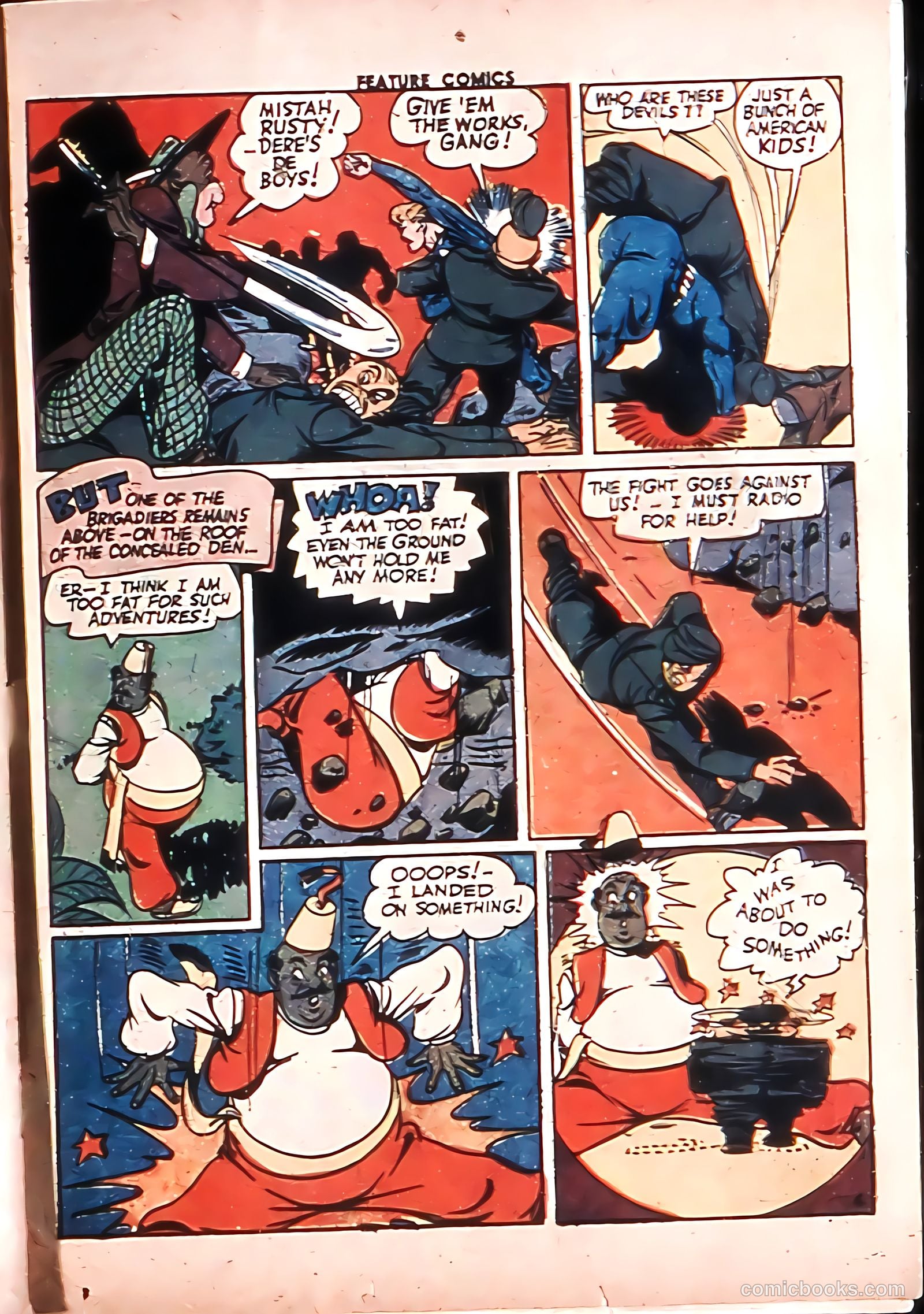 Feature Comics #73 (1943) — page 57 of 60