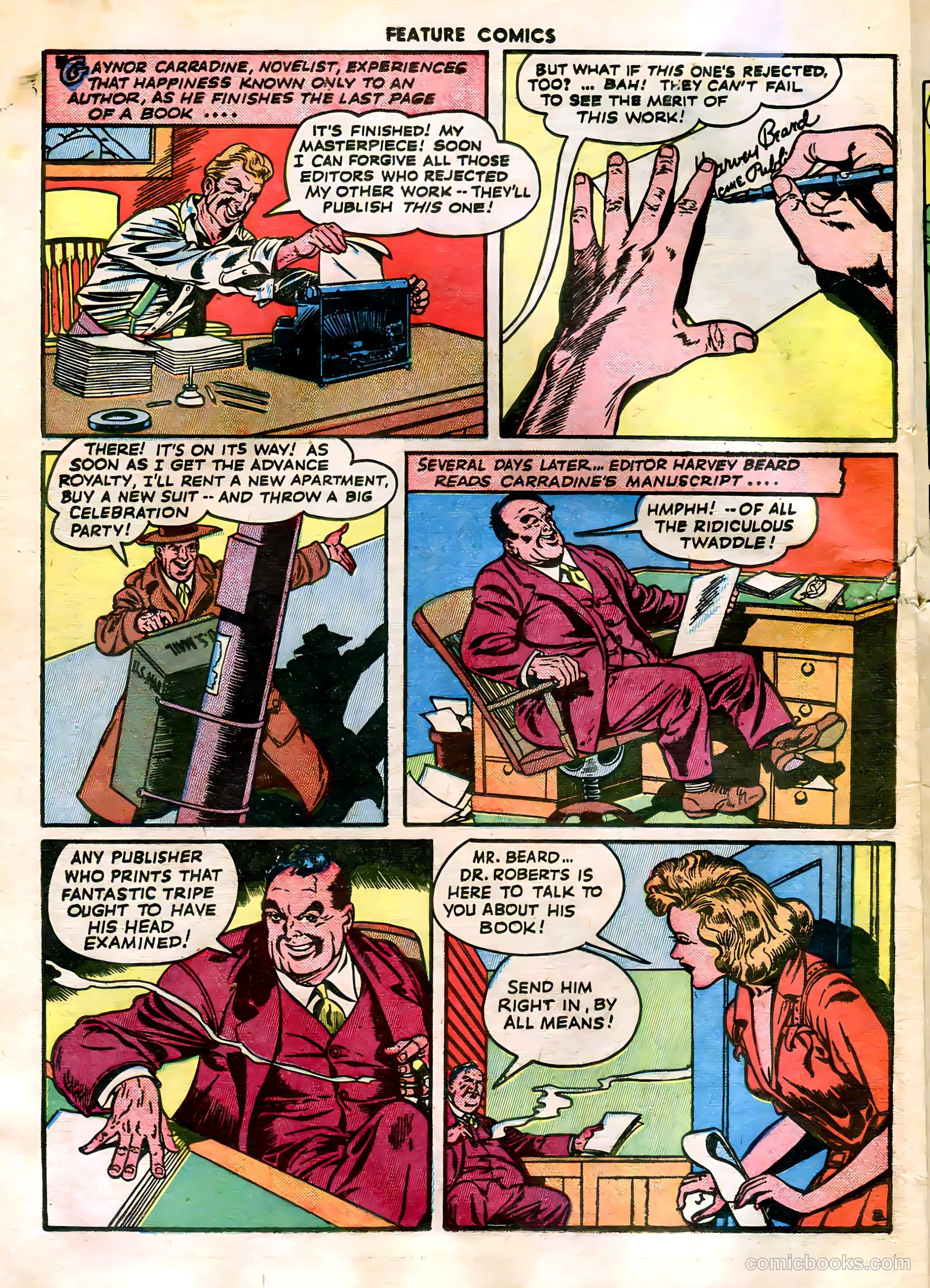 Feature Comics #74 (1944) — page 4 of 60