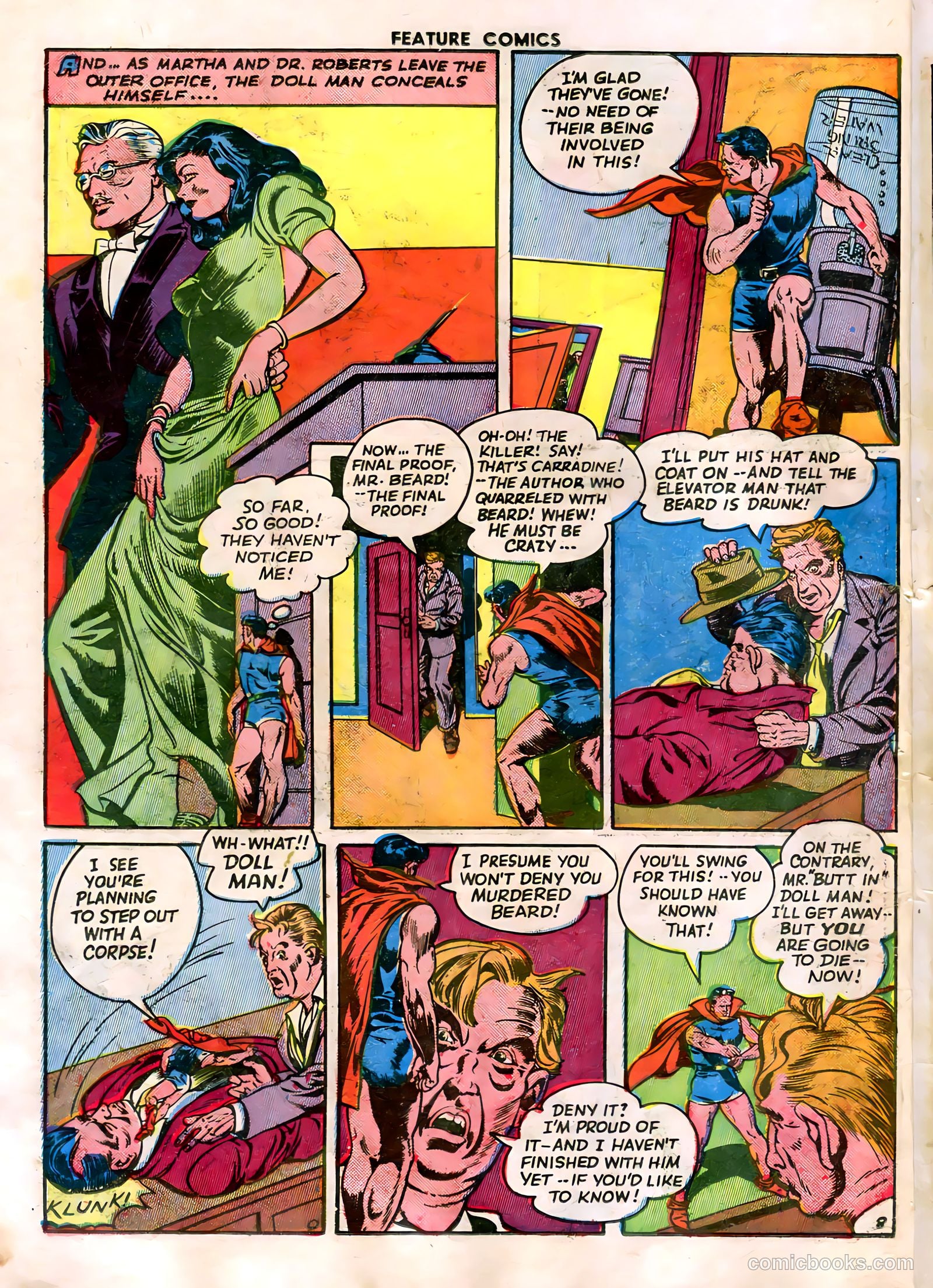 Feature Comics #74 (1944) — page 10 of 60