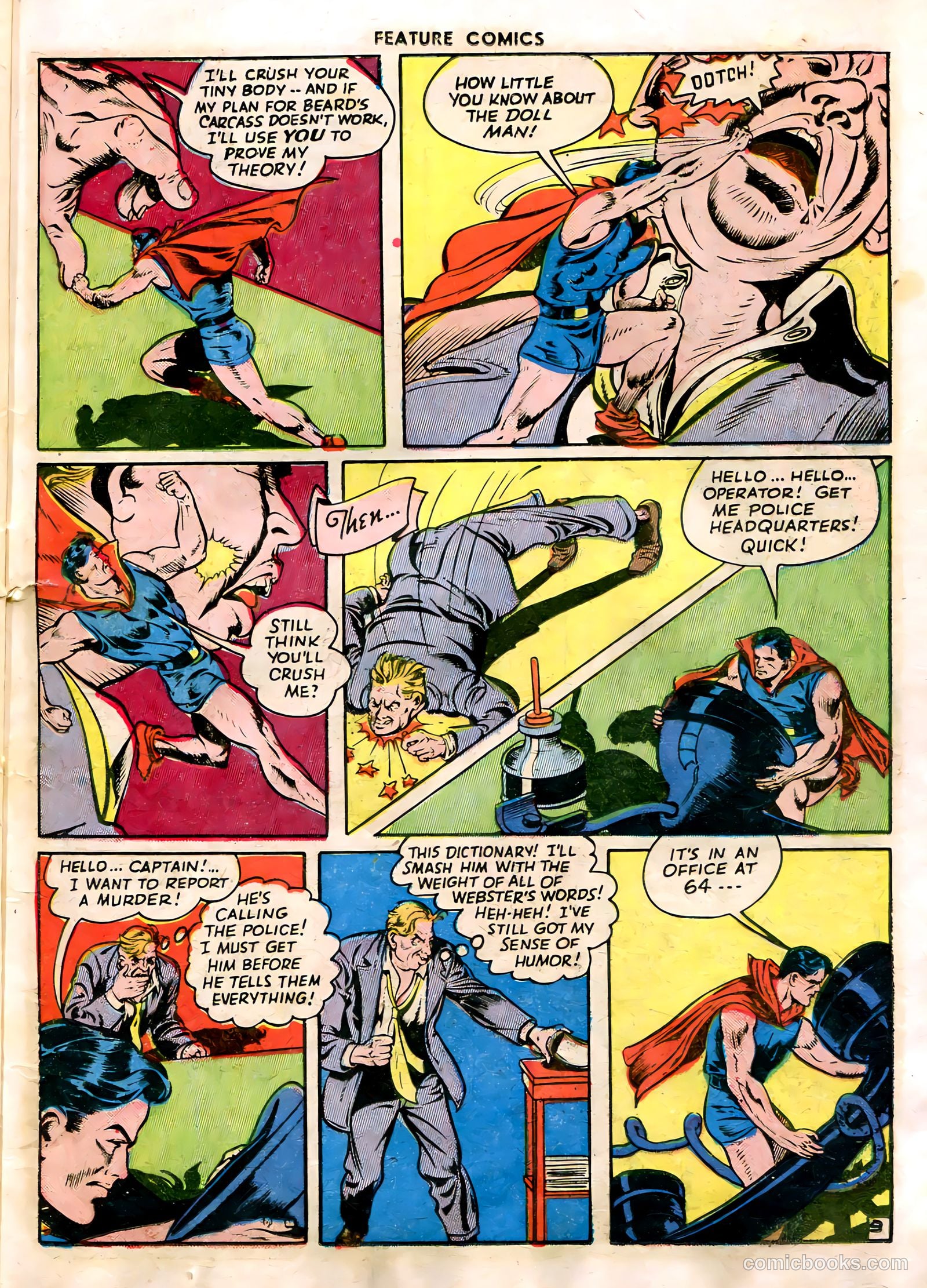 Feature Comics #74 (1944) — page 11 of 60