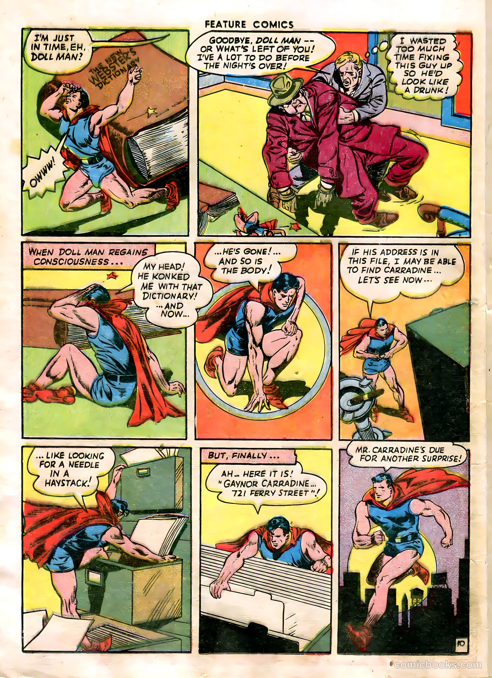 Feature Comics #74 (1944) — page 12 of 60