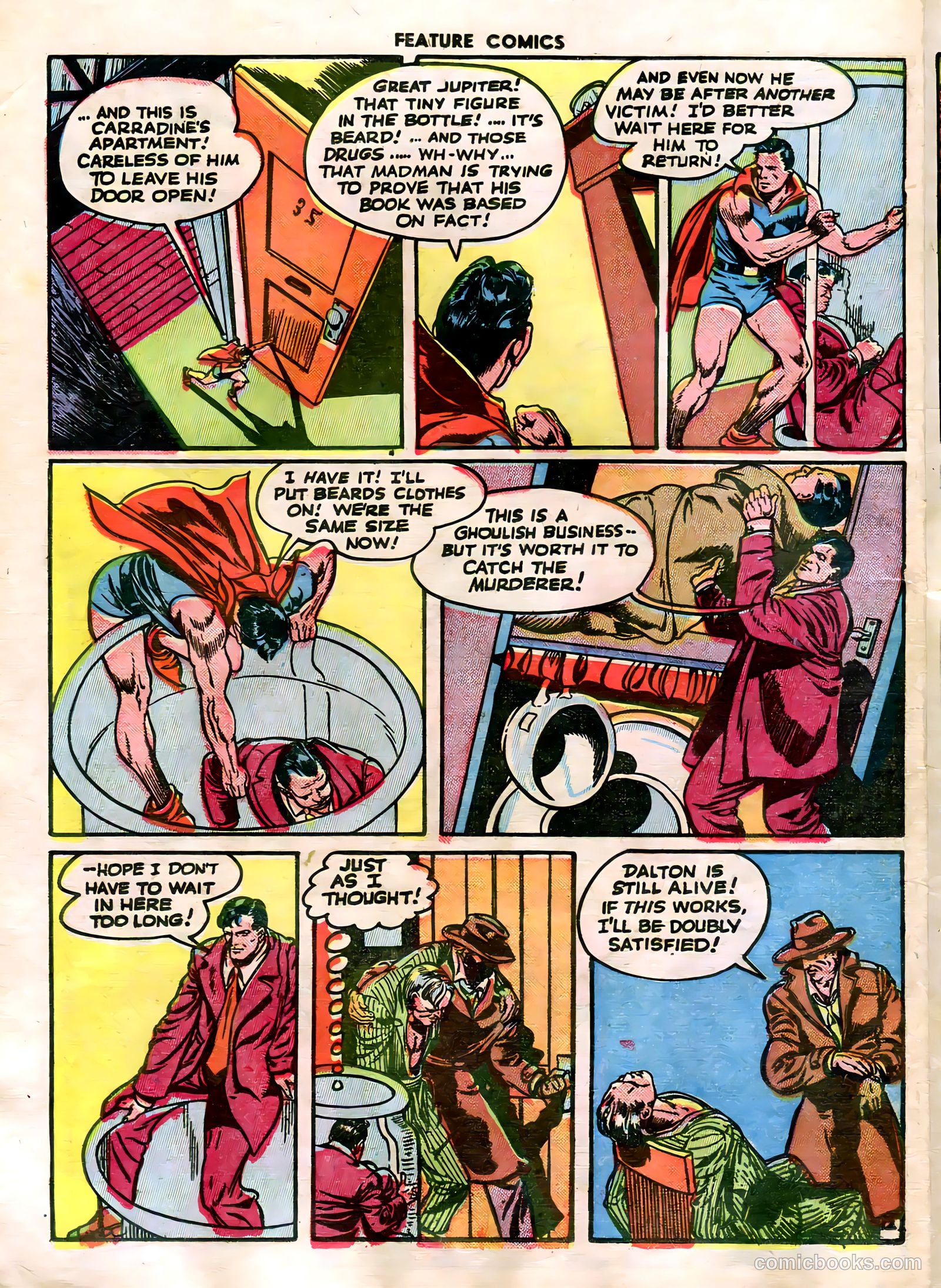 Feature Comics #74 (1944) — page 14 of 60