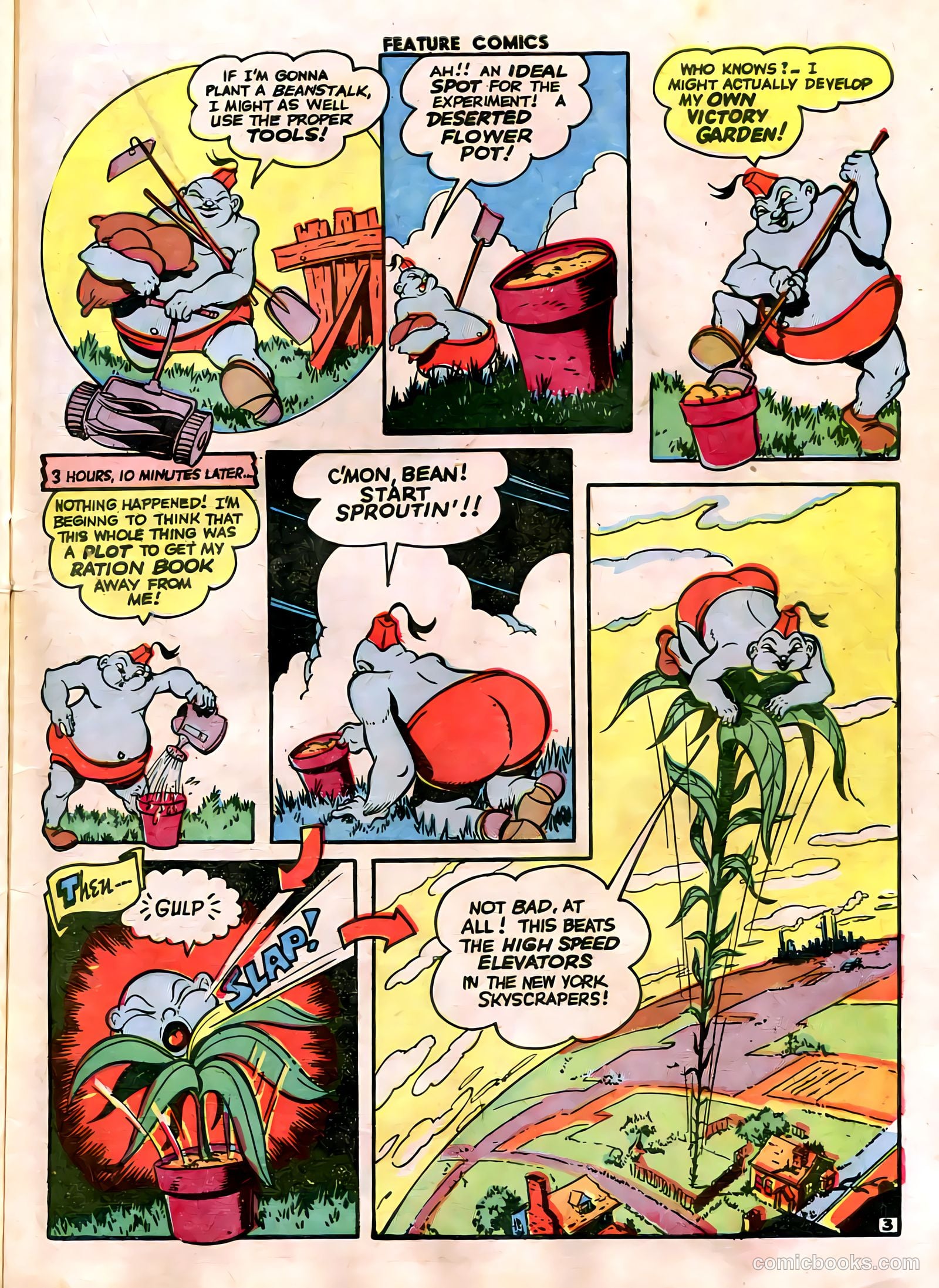 Feature Comics #74 (1944) — page 19 of 60