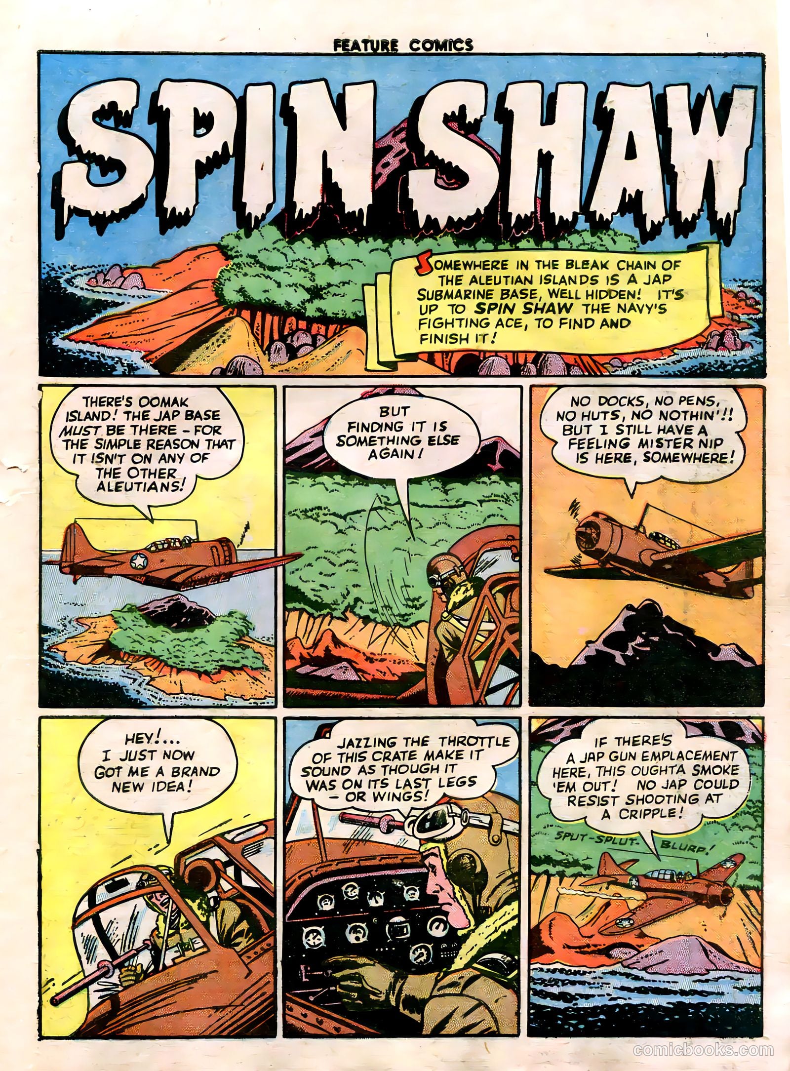 Feature Comics #74 (1944) — page 33 of 60