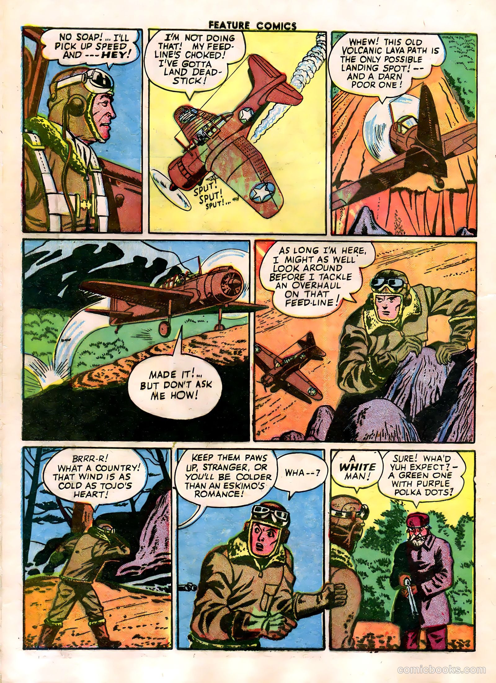 Feature Comics #74 (1944) — page 34 of 60