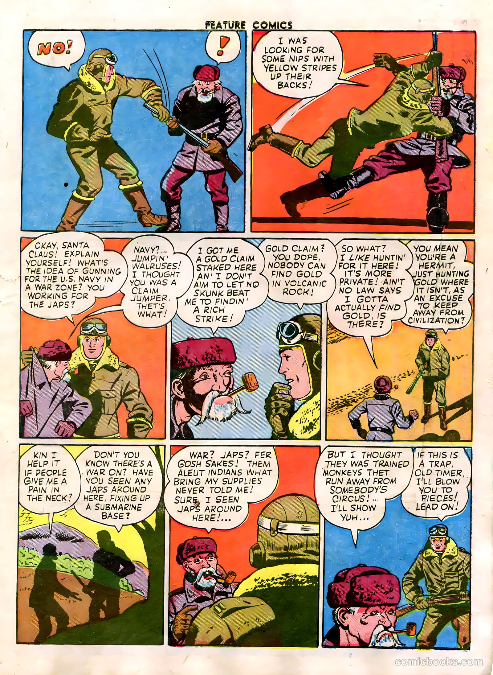 Feature Comics #74 (1944) — page 35 of 60