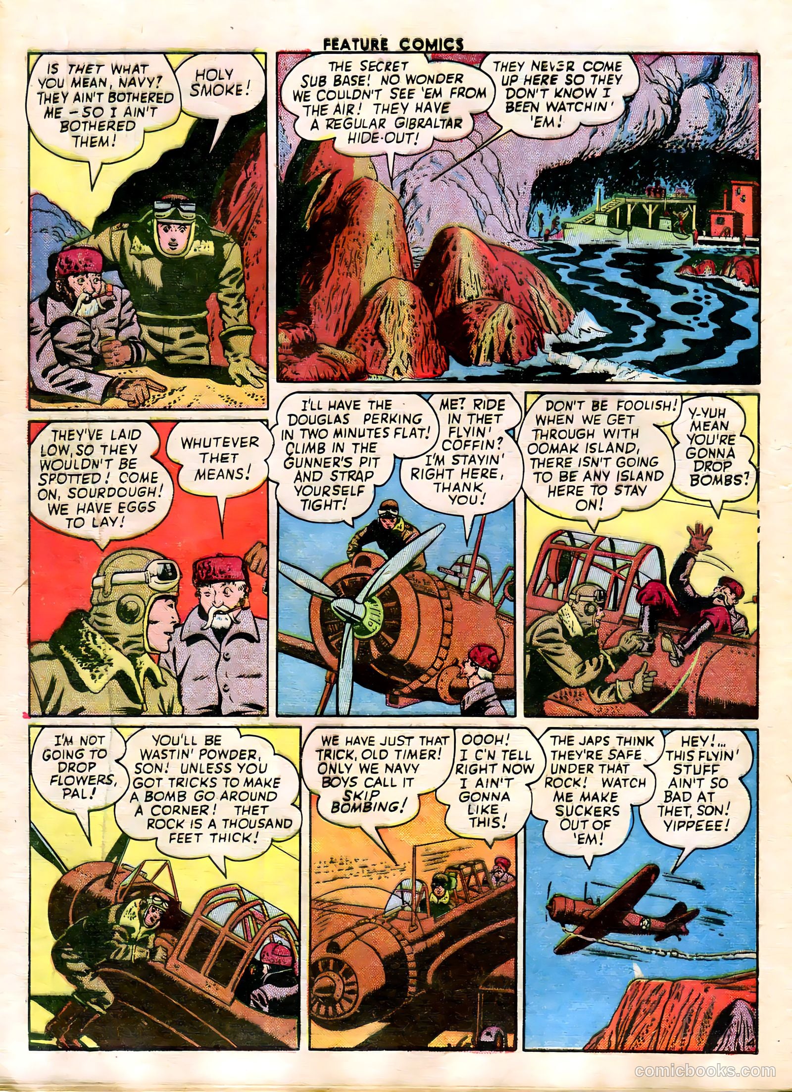 Feature Comics #74 (1944) — page 36 of 60