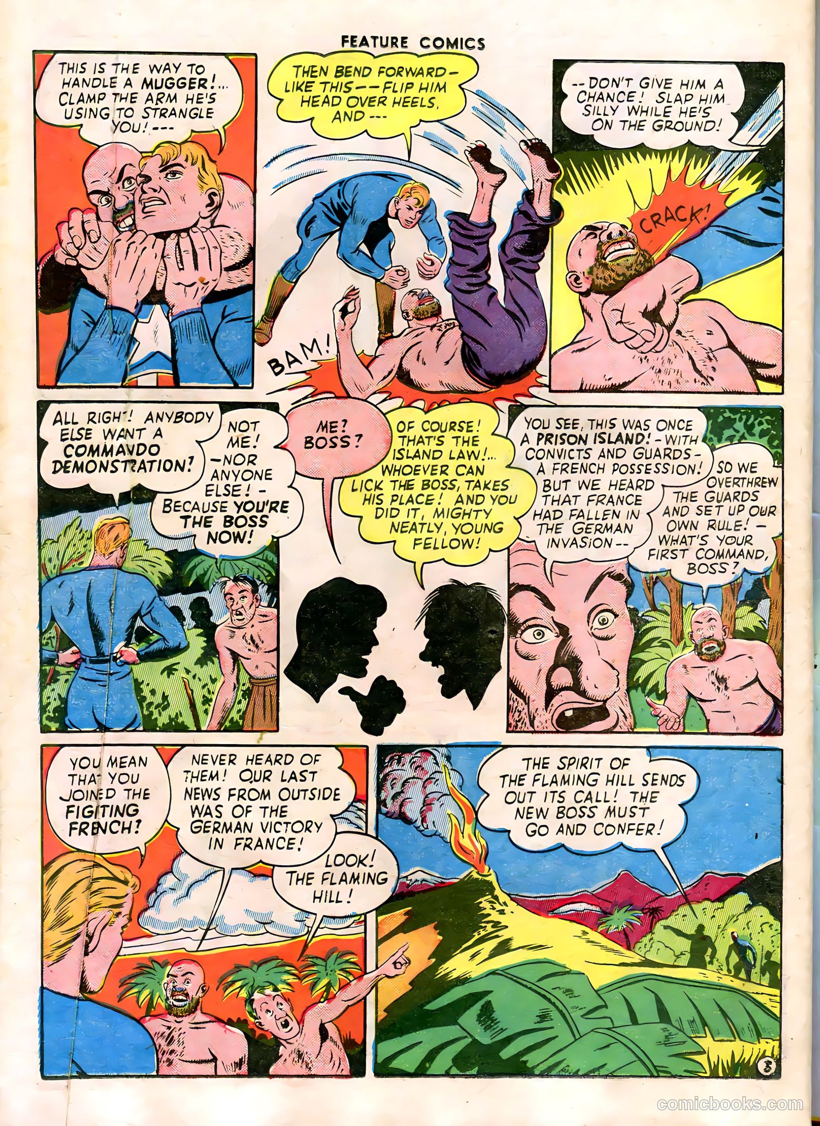 Feature Comics #74 (1944) — page 54 of 60