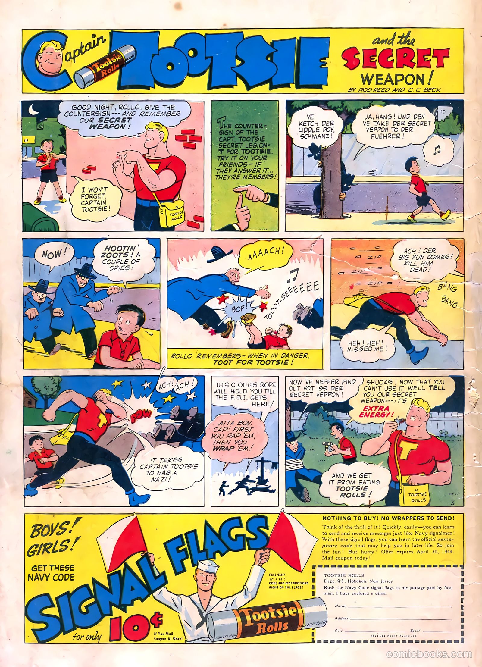 Feature Comics #74 (1944) — page 60 of 60