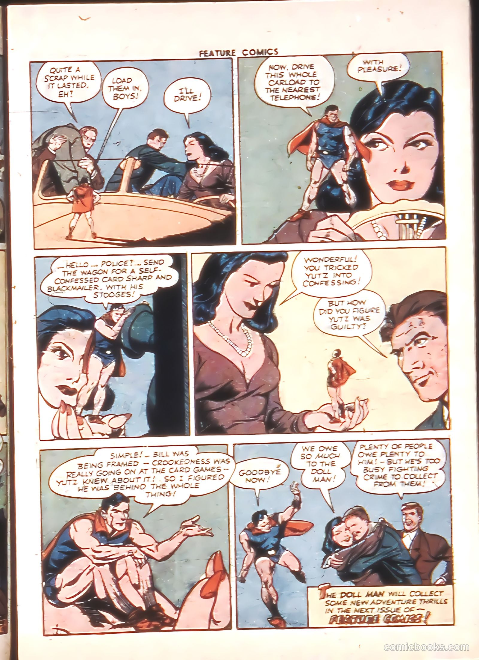 Feature Comics #75 (1944) — page 15 of 60