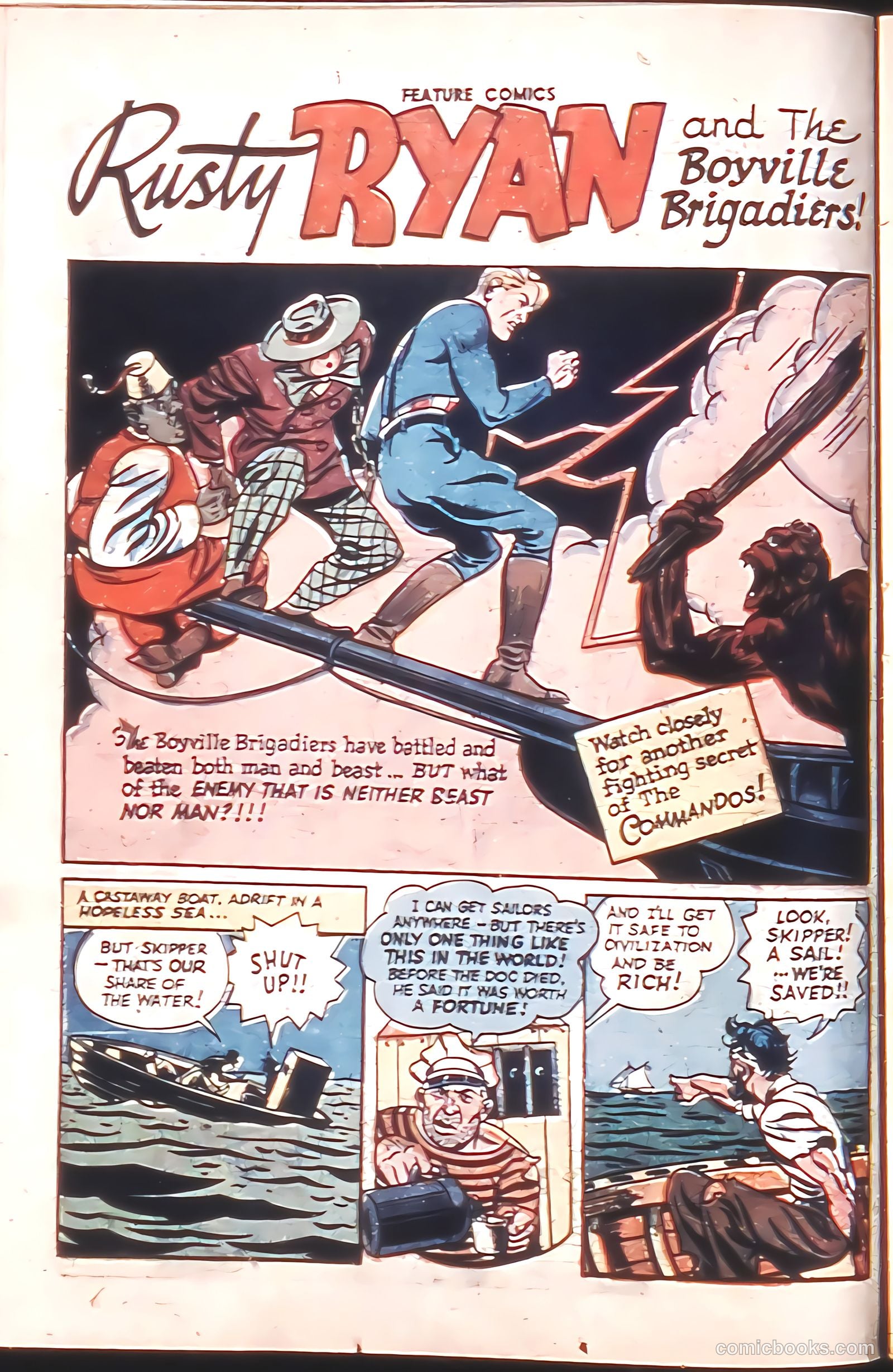 Feature Comics #75 (1944) — page 22 of 60