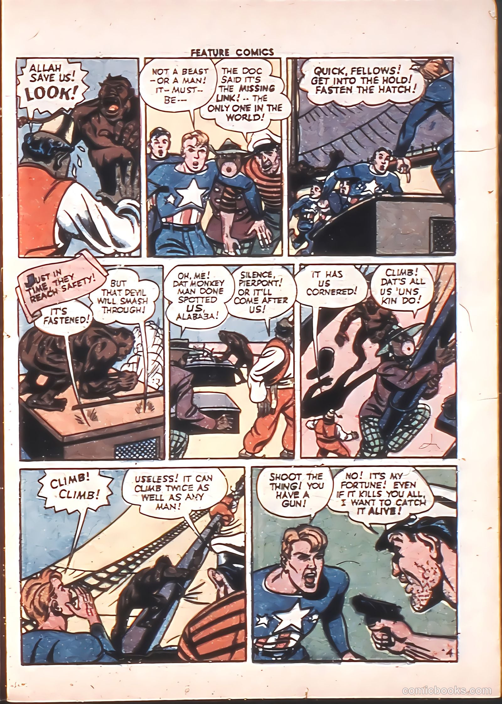 Feature Comics #75 (1944) — page 25 of 60