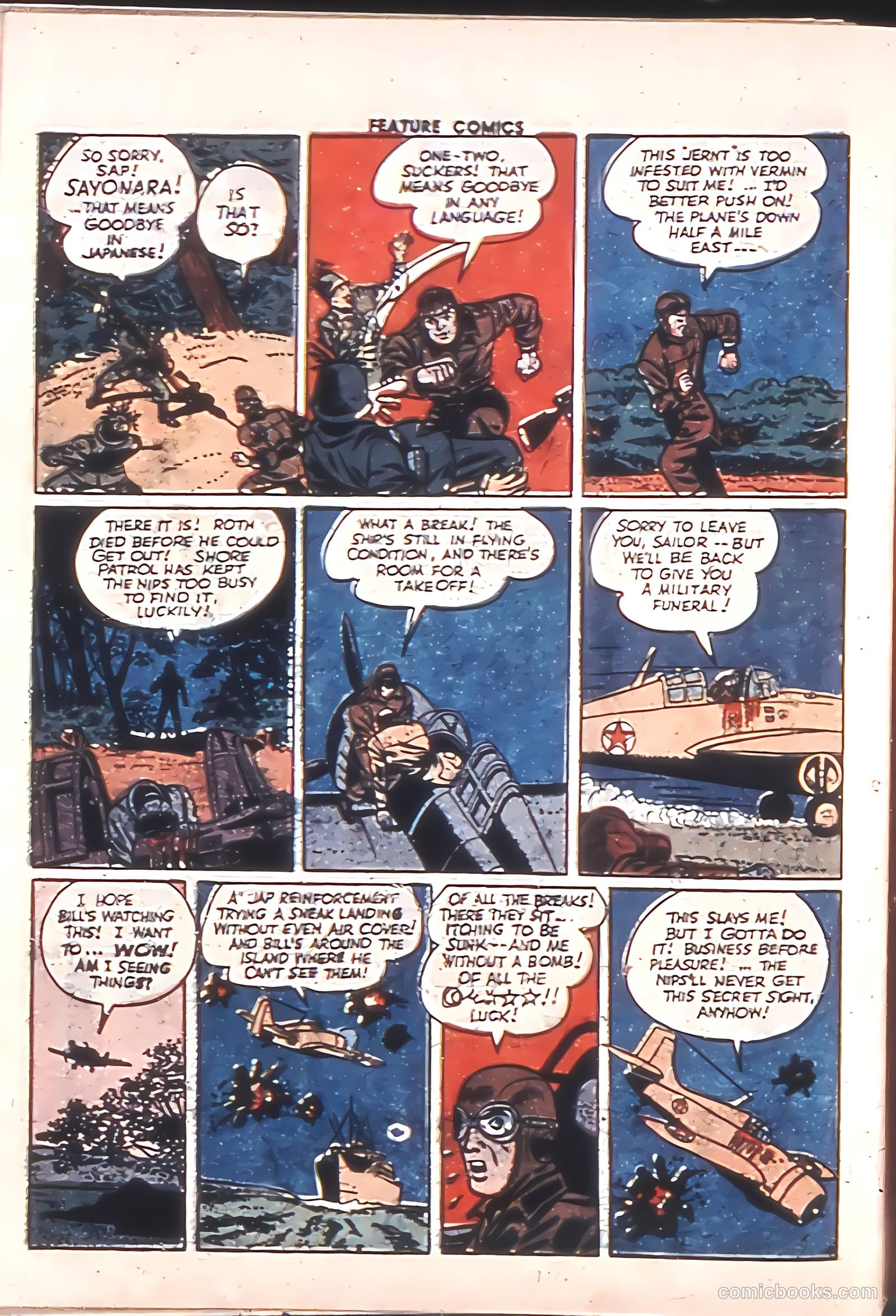 Feature Comics #75 (1944) — page 50 of 60