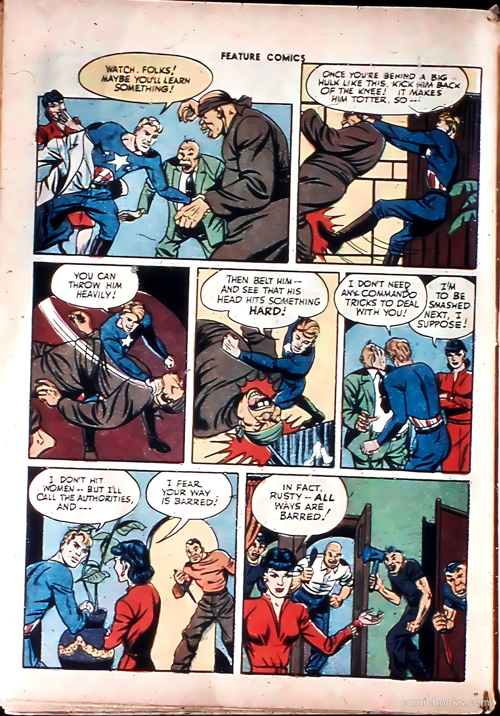 Feature Comics #76 (1944) — page 54 of 60