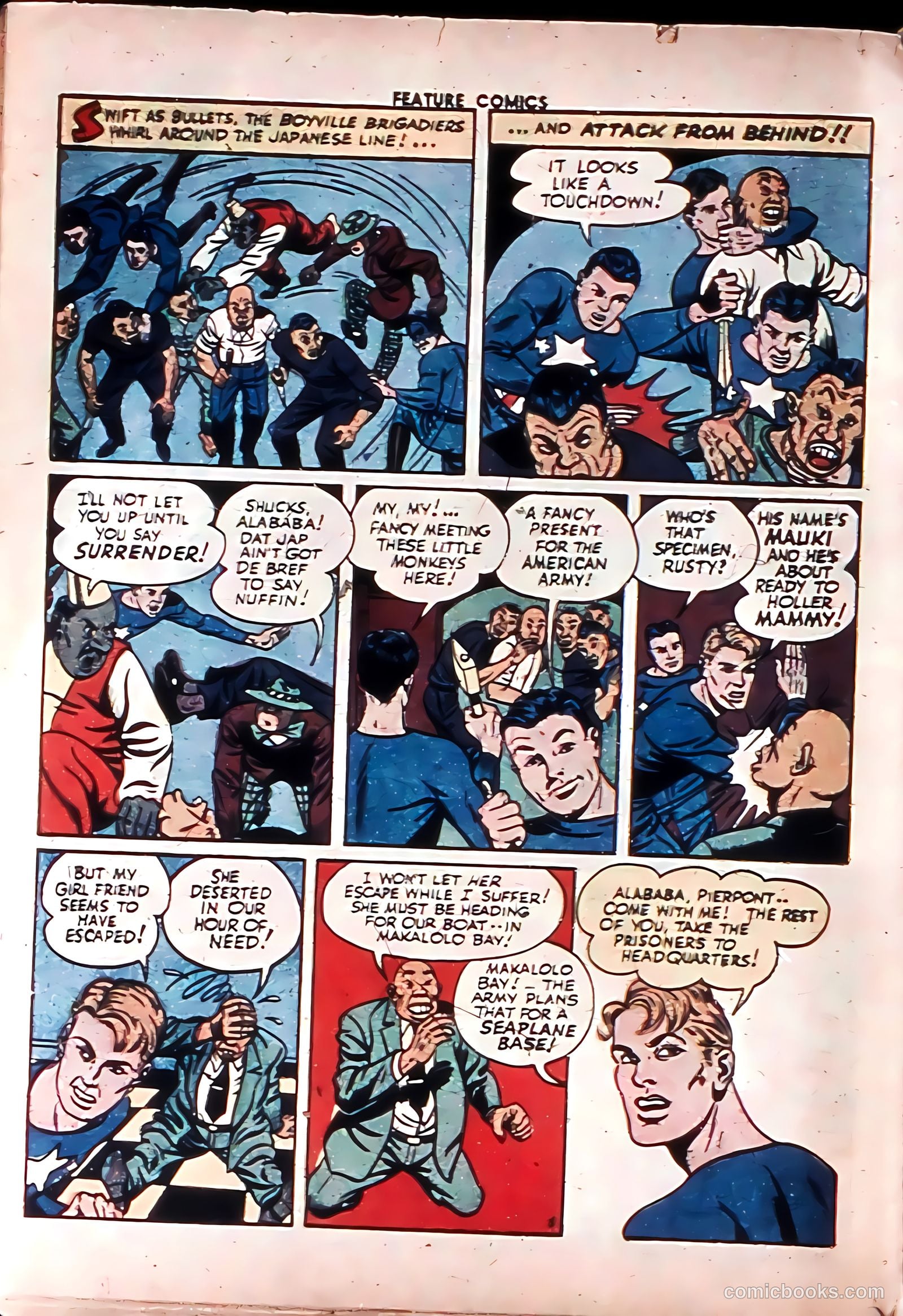 Feature Comics #76 (1944) — page 56 of 60