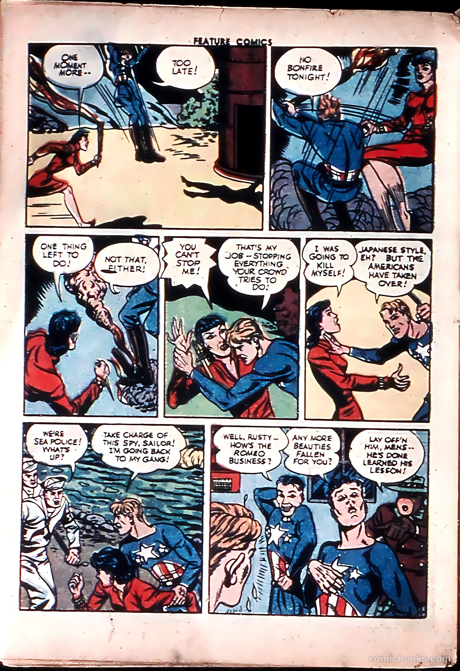 Feature Comics #76 (1944) — page 58 of 60