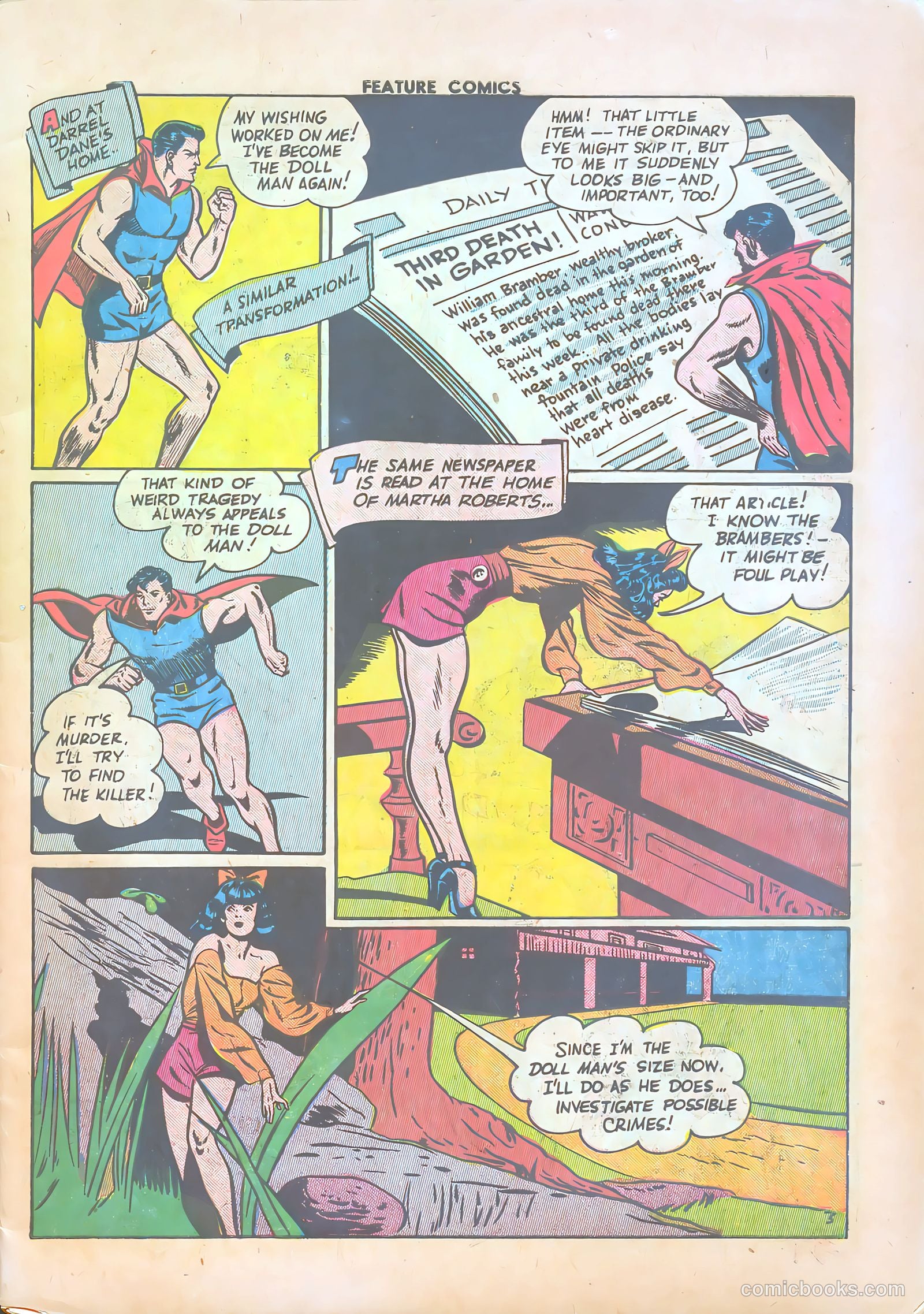 Feature Comics #77 (1944) — page 5 of 60