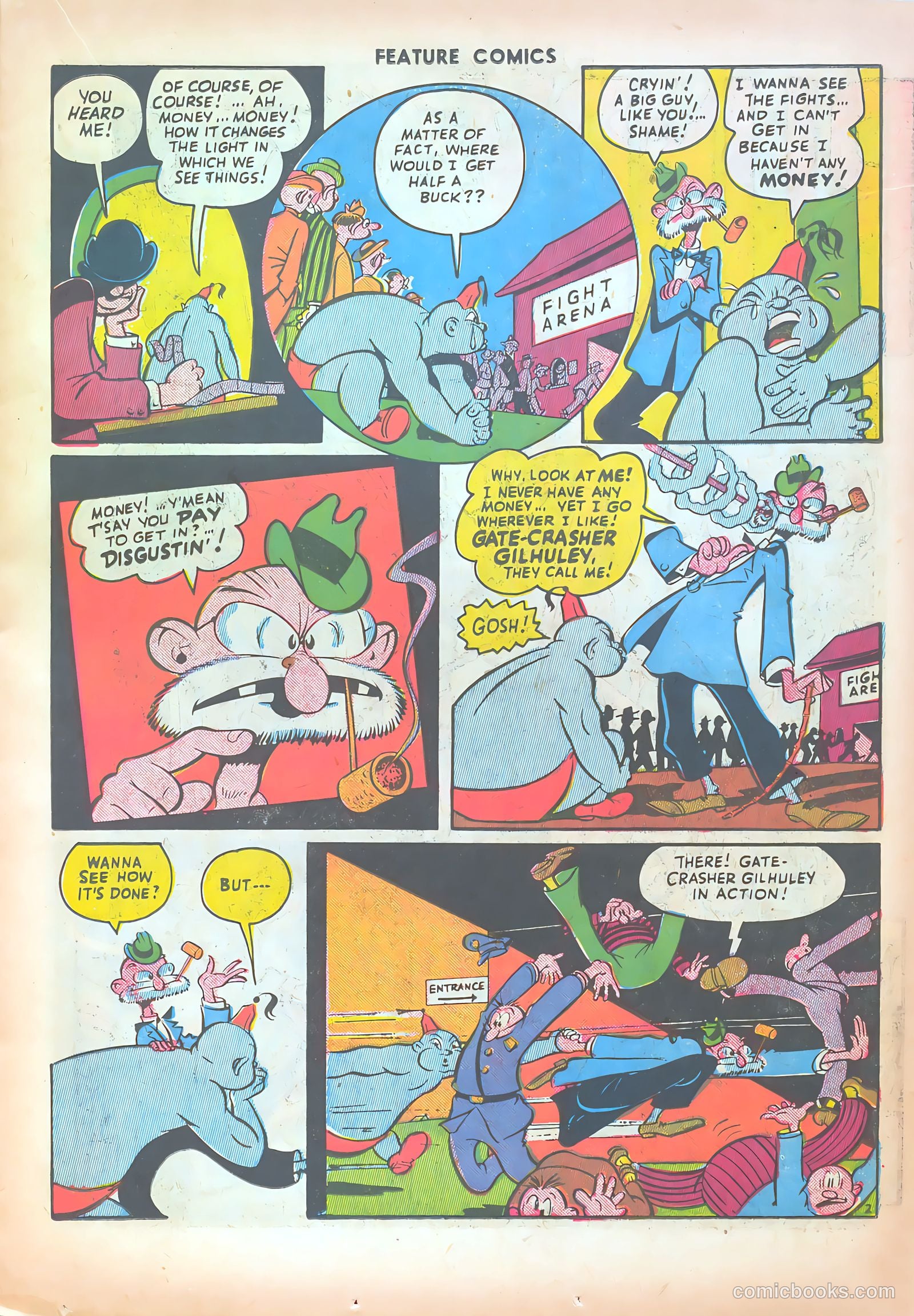 Feature Comics #77 (1944) — page 23 of 60
