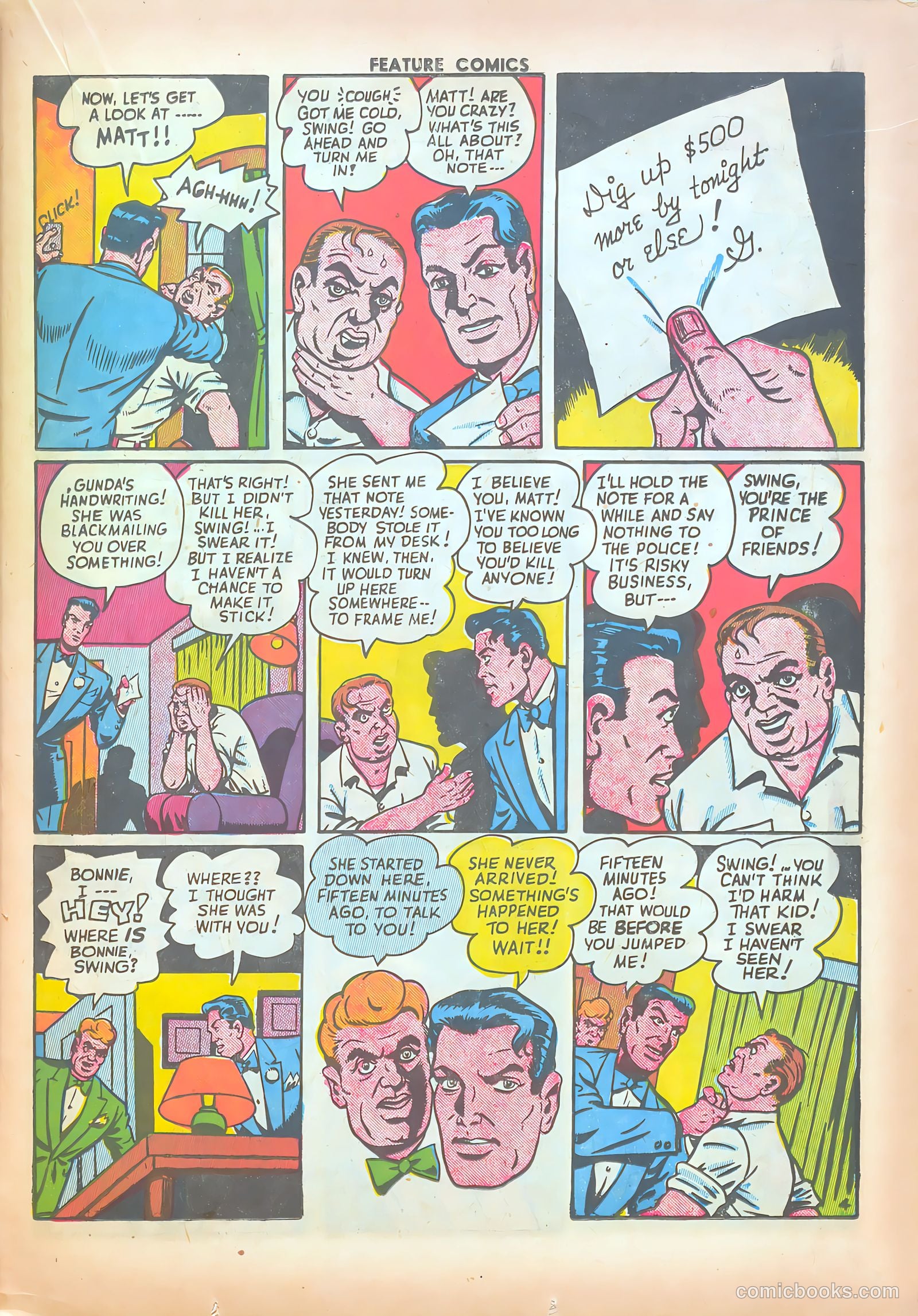 Feature Comics #77 (1944) — page 35 of 60