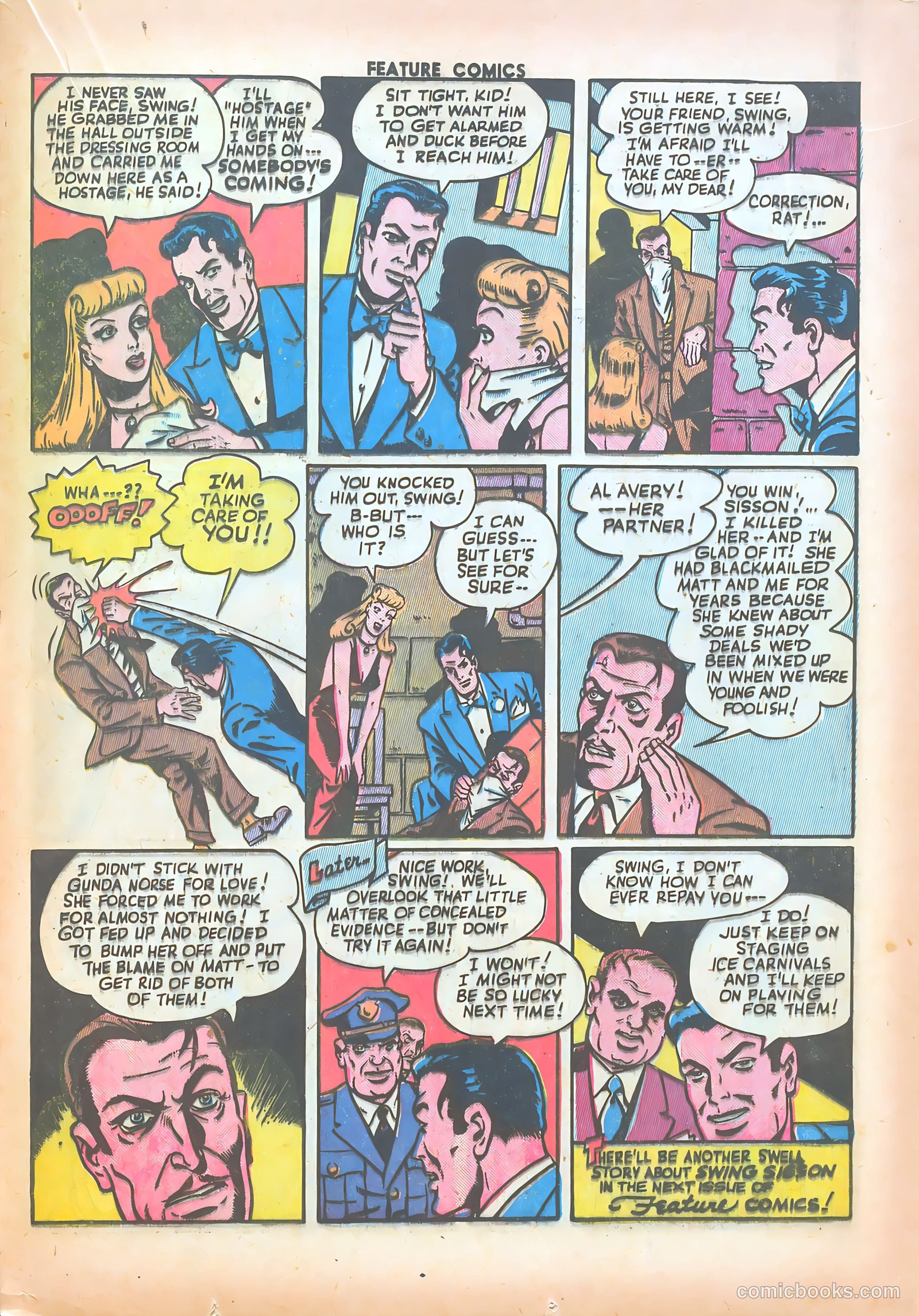 Feature Comics #77 (1944) — page 37 of 60