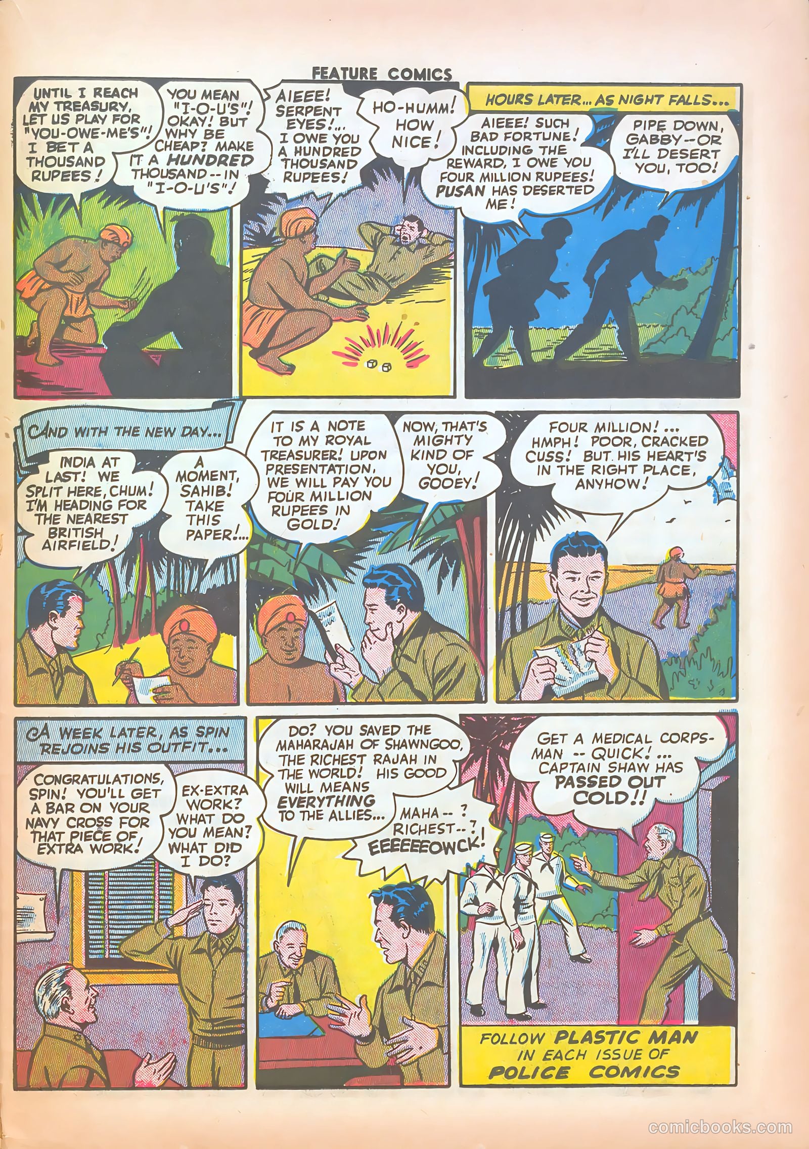 Feature Comics #77 (1944) — page 43 of 60