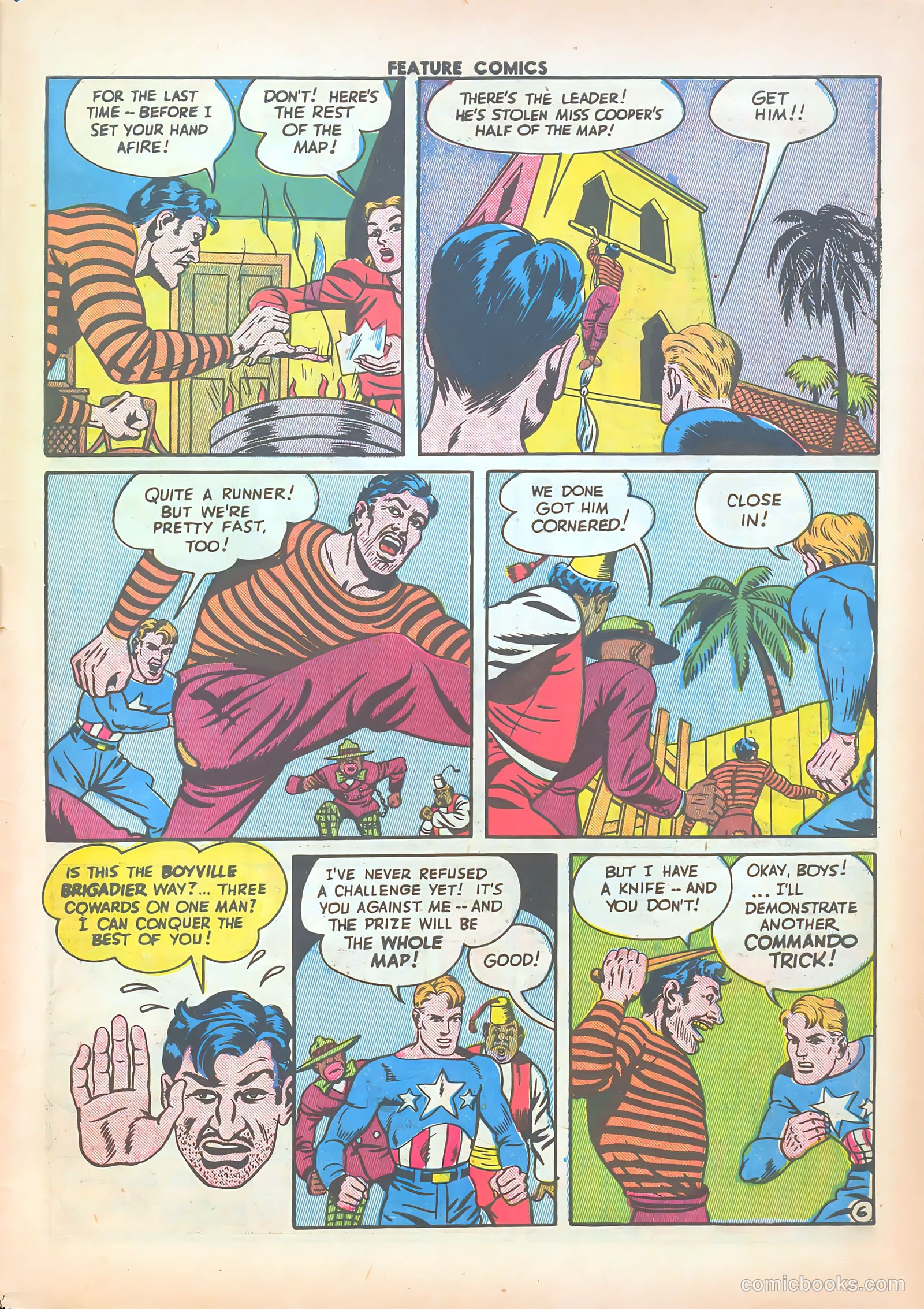 Feature Comics #77 (1944) — page 57 of 60