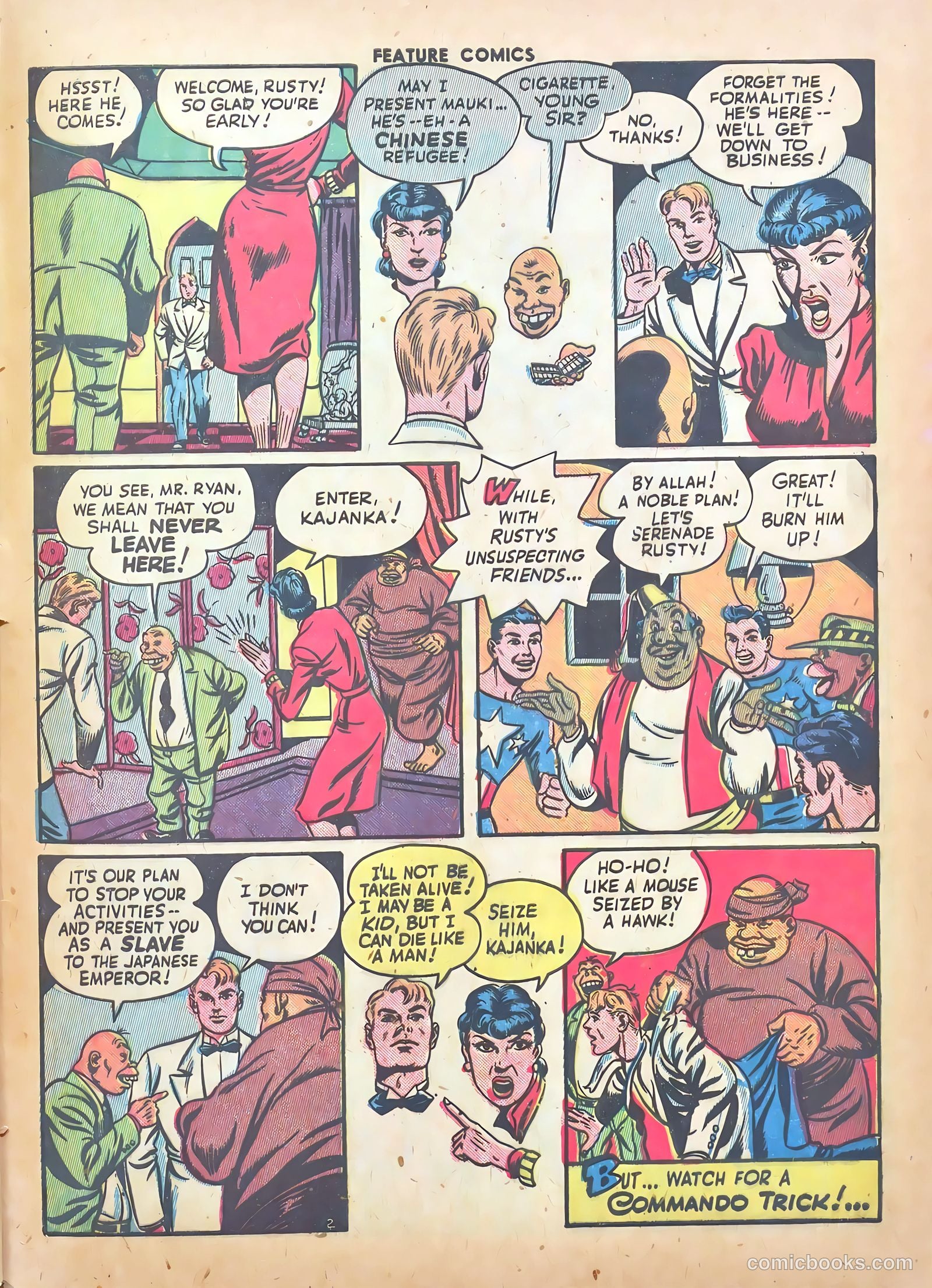 Feature Comics #78 (1944) — page 53 of 60