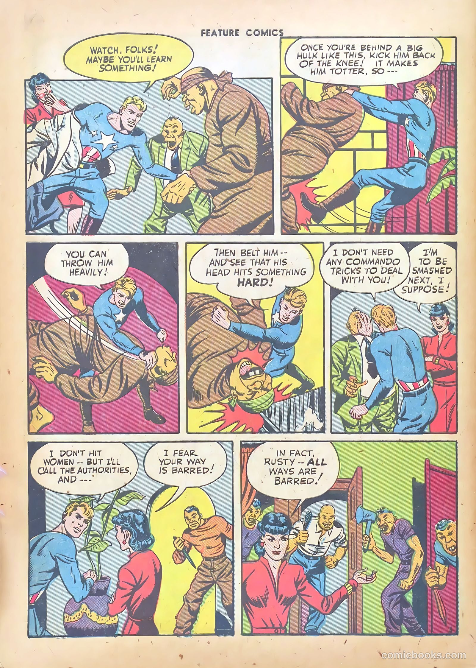 Feature Comics #78 (1944) — page 54 of 60