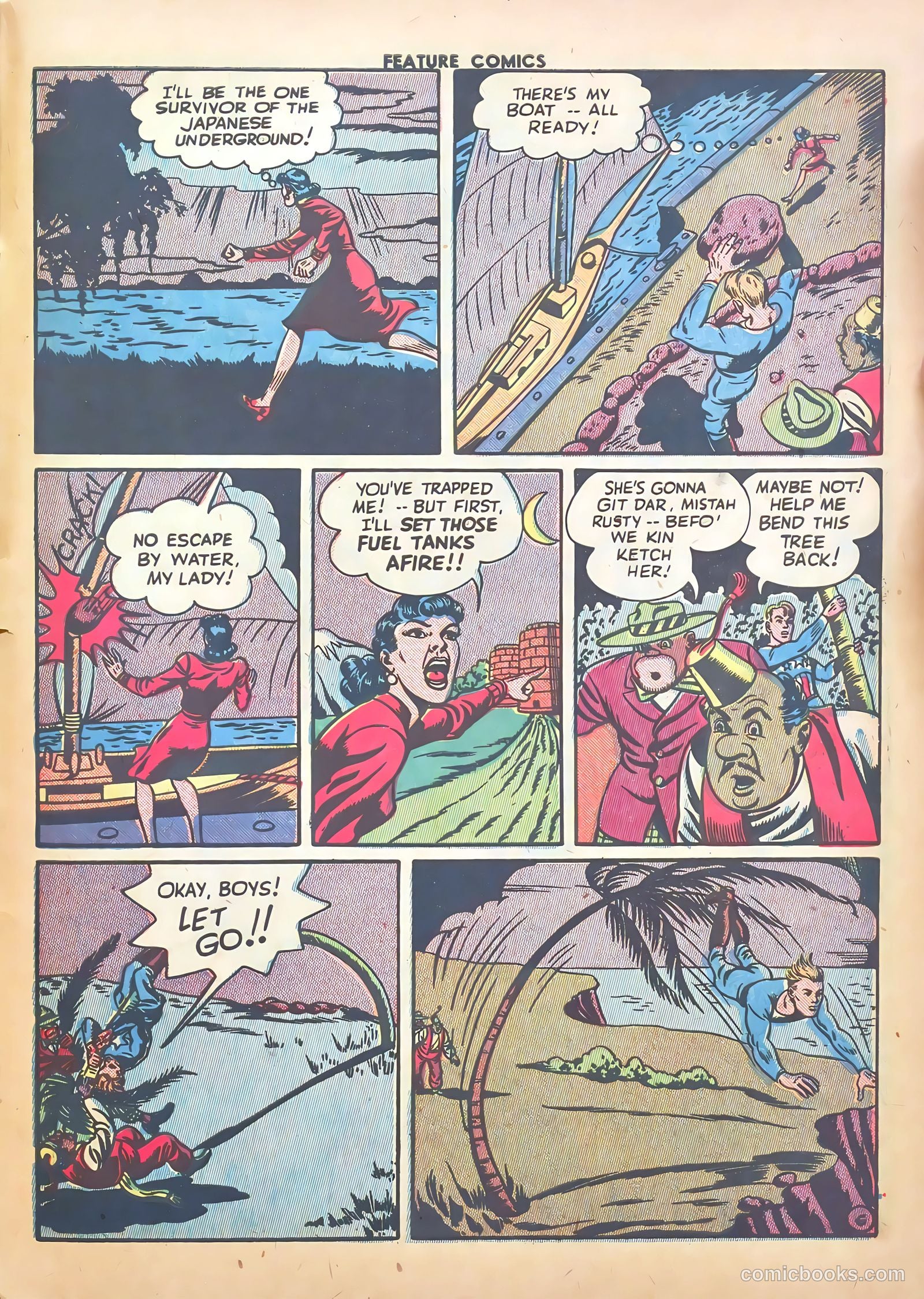Feature Comics #78 (1944) — page 57 of 60