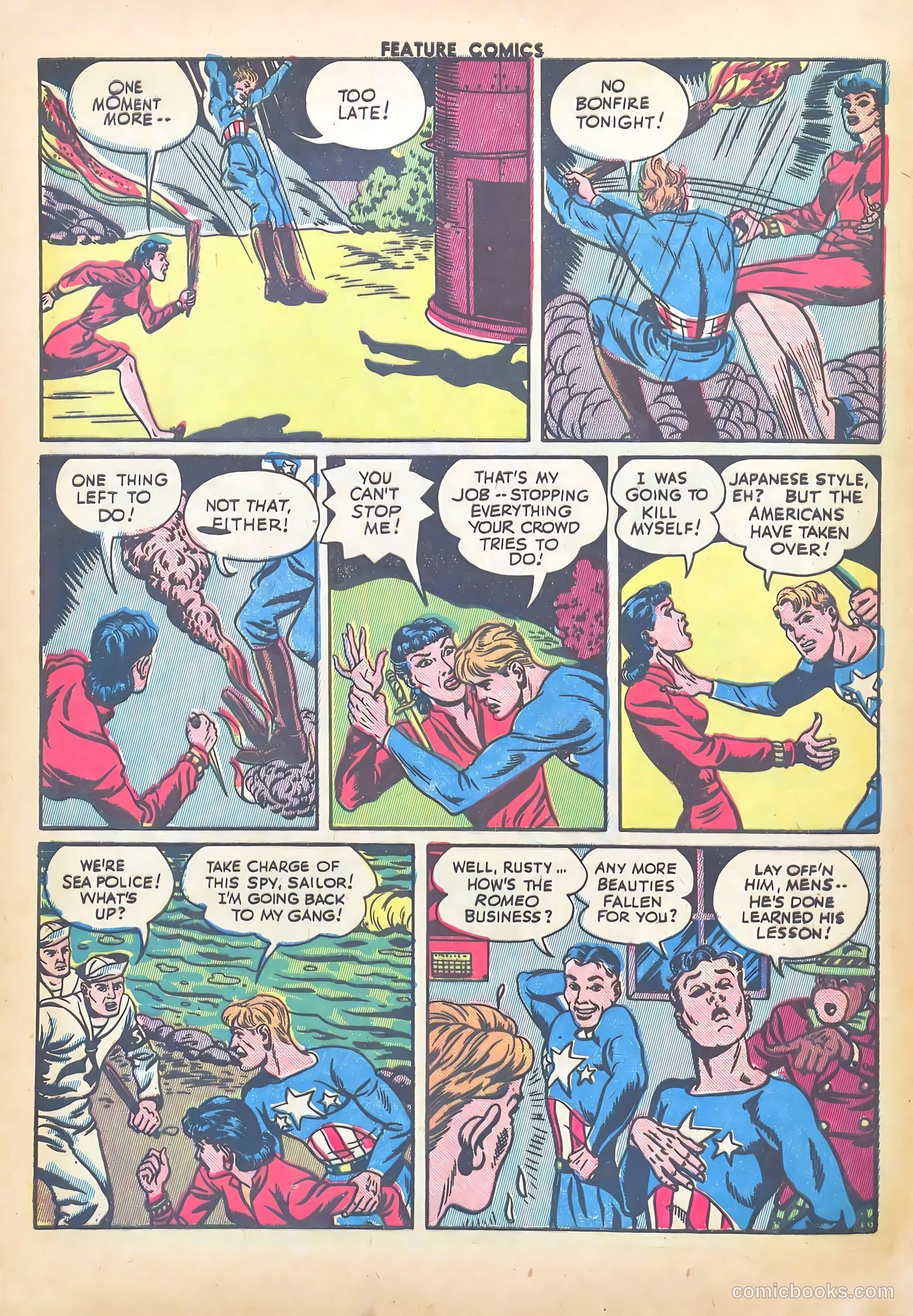 Feature Comics #78 (1944) — page 58 of 60
